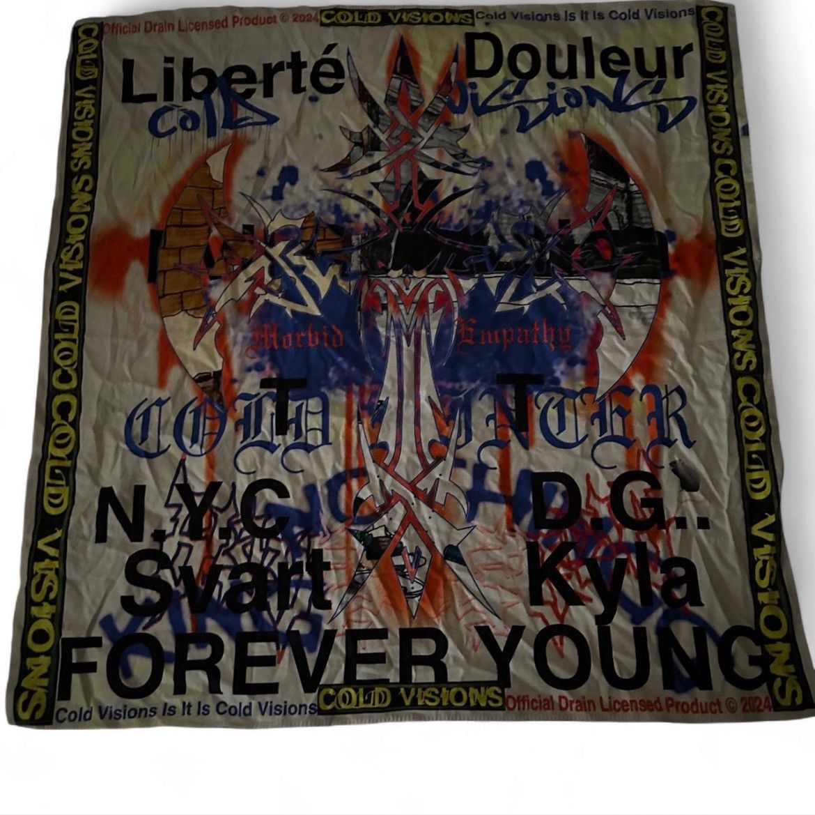 Other Bladee NYC Exclusive Cold Visions Bandana/Headscarf Size ONE SIZE - 1 Thumbnail