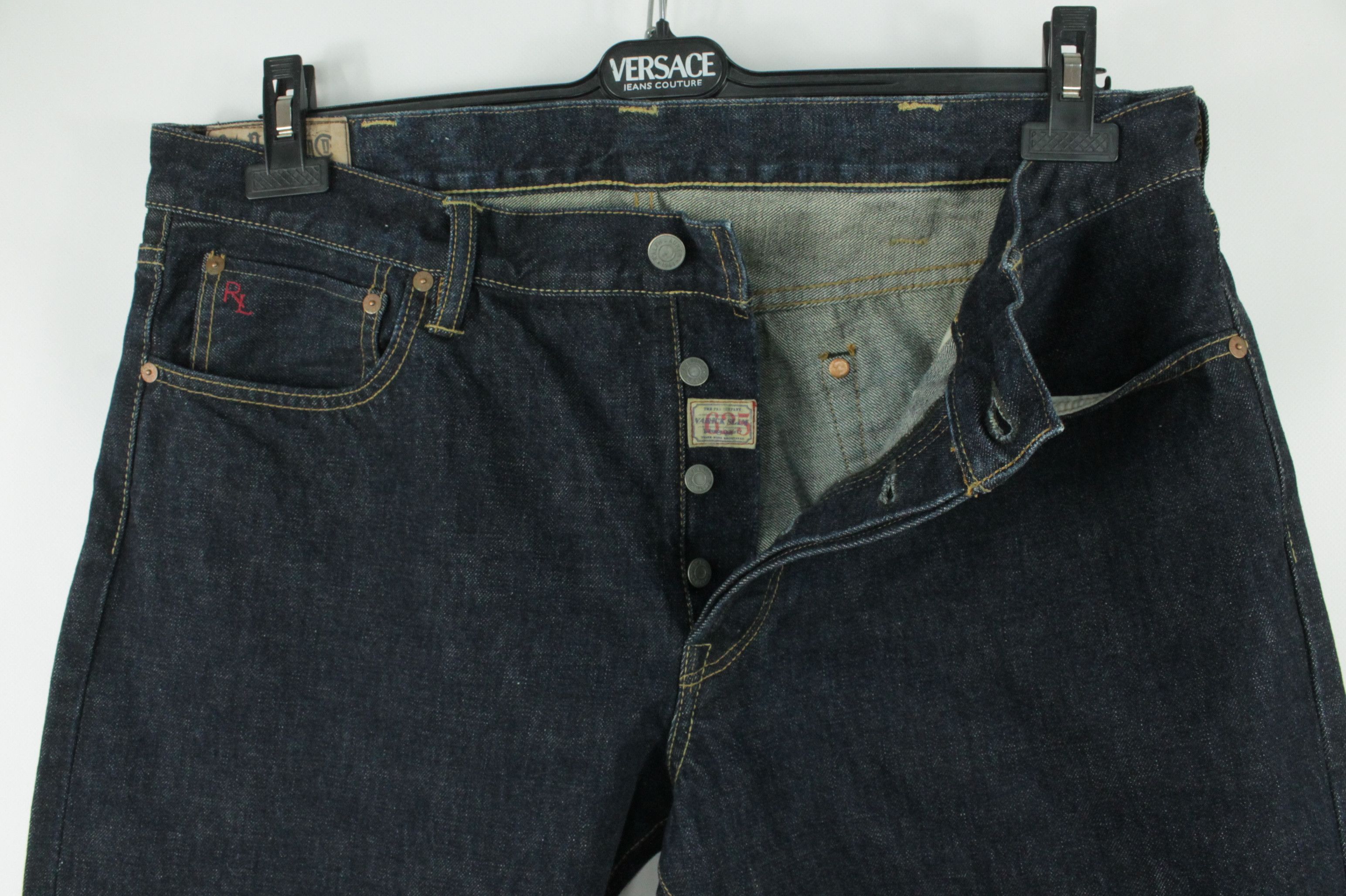 Polo Ralph Lauren Polo Ralph Lauren 625 Varick Slim Raw Selvedge Denim Jeans Size US 38 / EU 54 - 2 Thumbnail