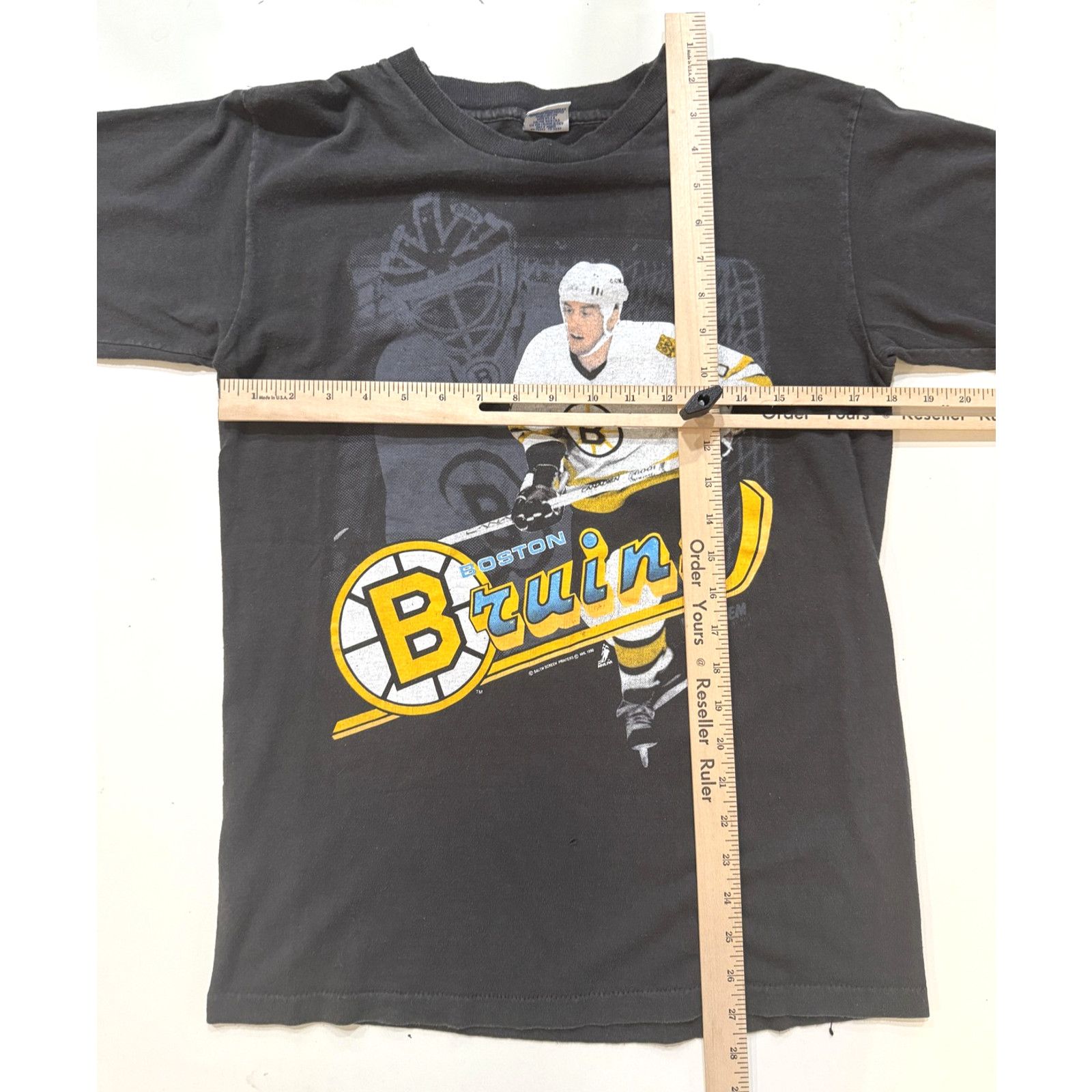 Salem Sportswear Vintage 90s Boston Bruins Shirt Mens MED NHL Salem S Stitch Size US M / EU 48-50 / 2 - 7 Thumbnail