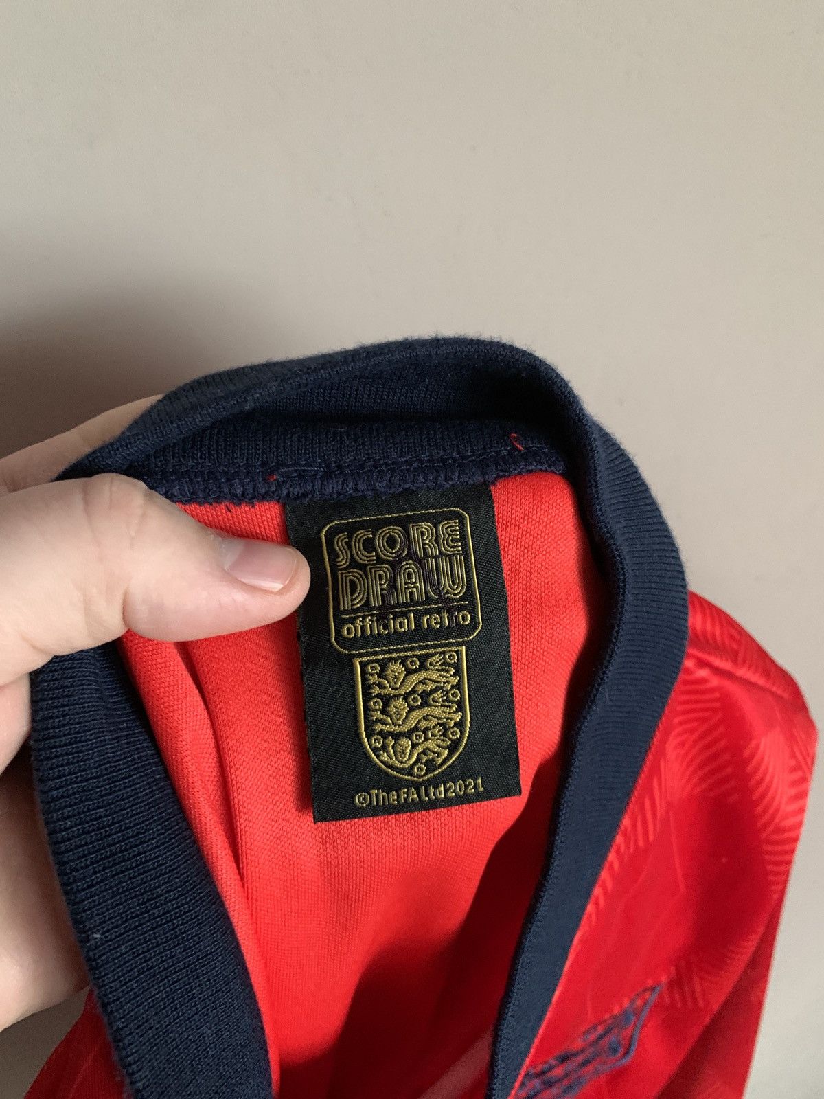 Vintage England World Cup Football Track Jacket Retro Soccer Sz M Size US M / EU 48-50 / 2 - 6 Thumbnail