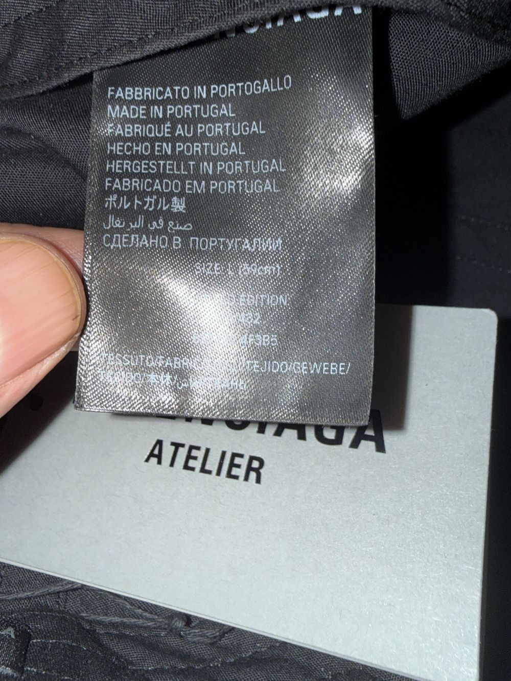Balenciaga BALENCIAGA ATELIER CAP LTD Ed Size ONE SIZE - 9 Thumbnail
