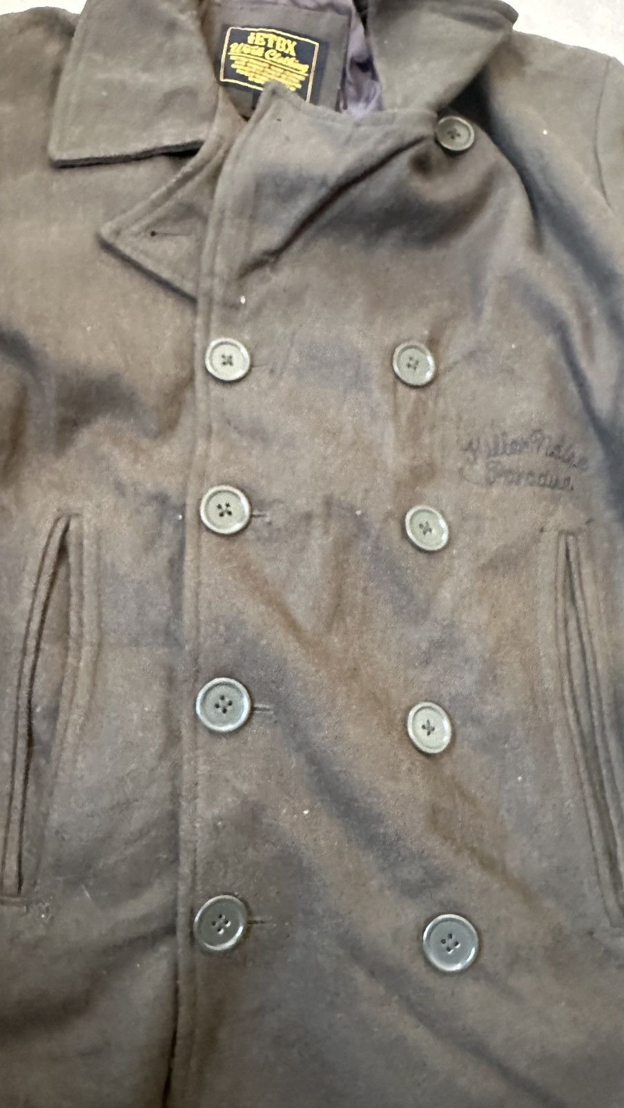 Japanese Brand THE ETBX JAPANESE ARMY JACKET Size 38R - 5 Thumbnail