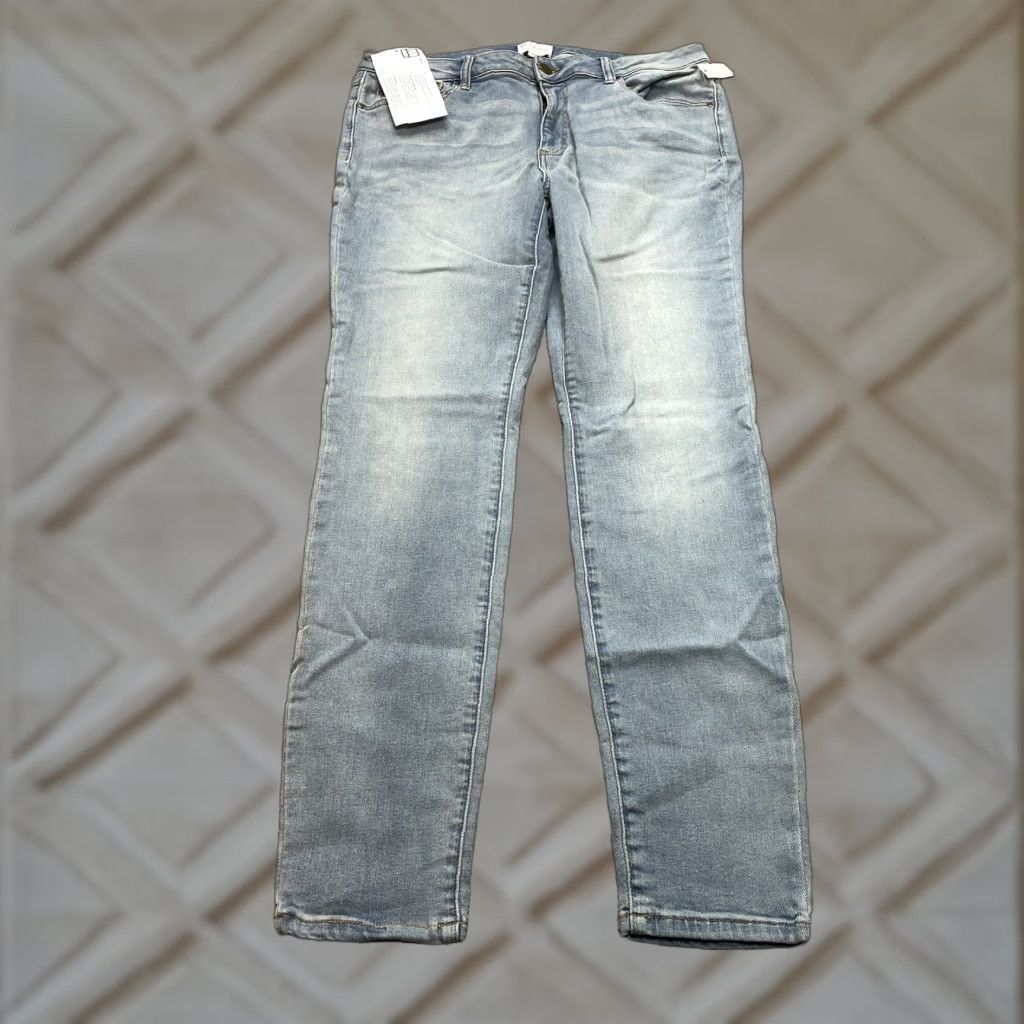 Vintage VINTAGE Daily Ritual Jeans Women 32 Long Light Wash Skinny NWT Size 24" / US 00 / IT 34 - 1 Thumbnail