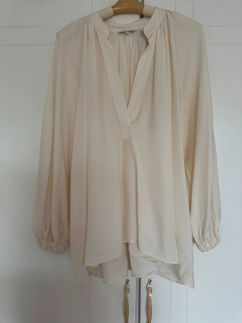 Other HELMUT LANG Silk shirt-style cardigan Size M / US 6-8 / IT 42-44 - 1 Thumbnail