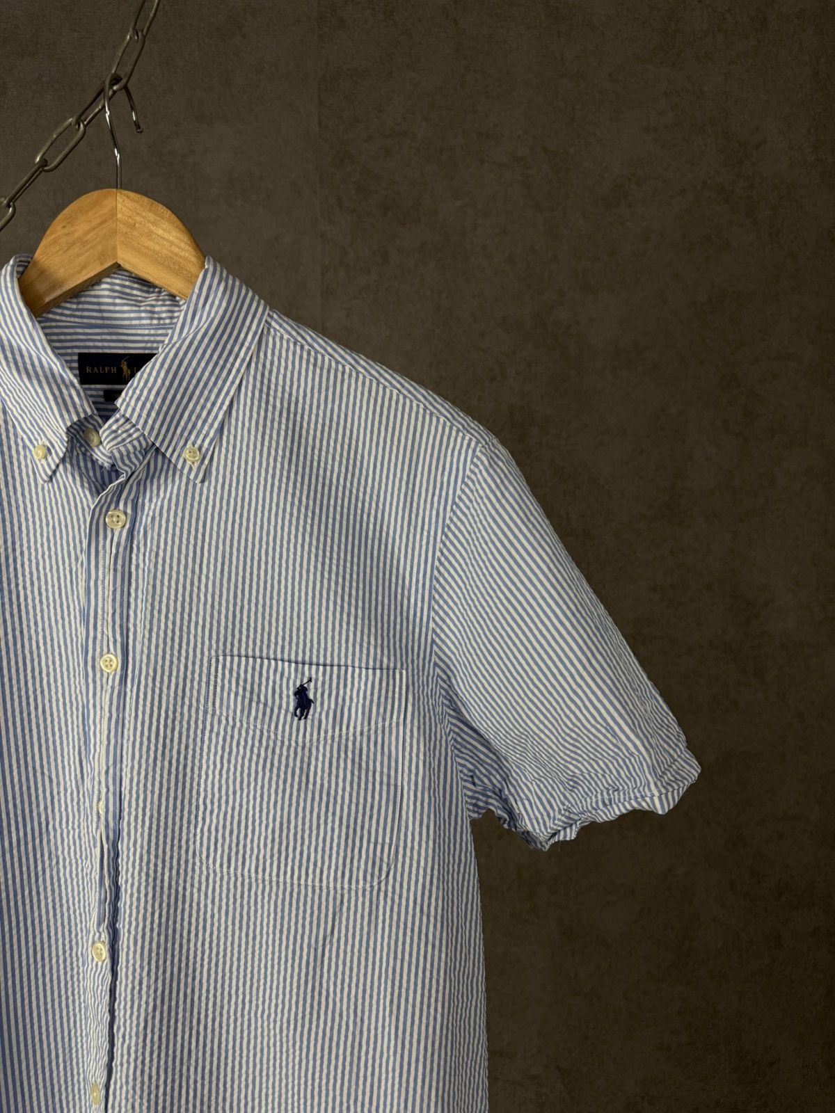 Polo Ralph Lauren Polo Ralph Lauren designer striped logo shirt Size US M / EU 48-50 / 2 - 2 Thumbnail