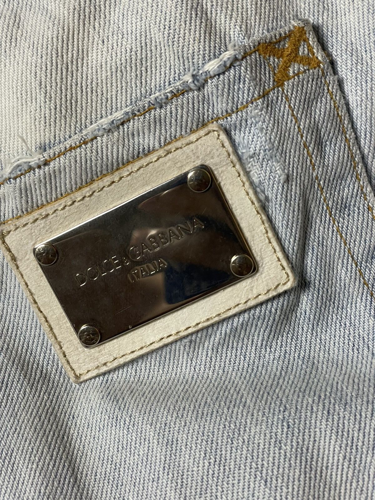 Dolce & Gabbana Dolce & Gabbana Bootcut Denim Jeans (142) Size US 31 - 10 Thumbnail