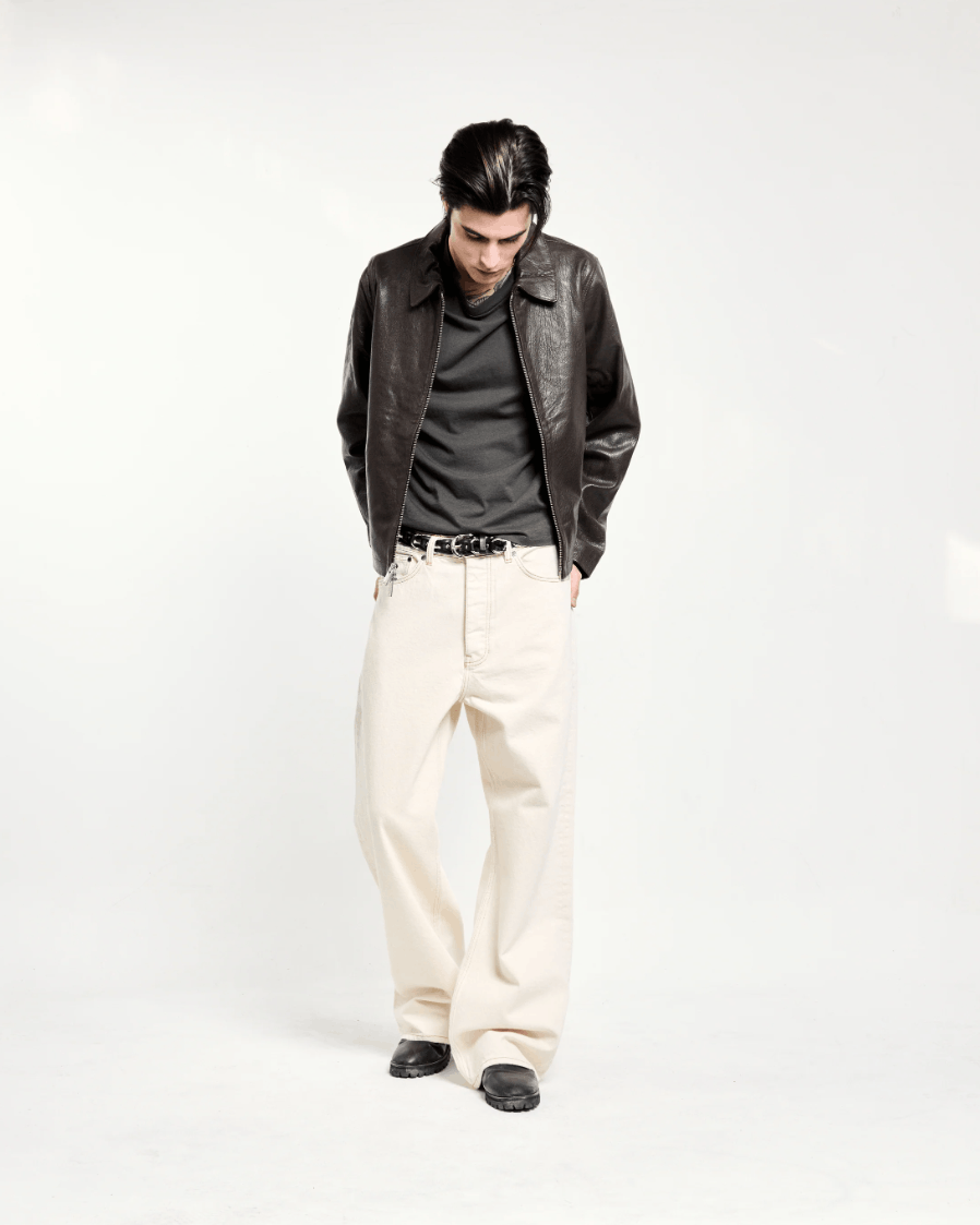 No Maintenance Baggy Denim in Natural Size US 27 - 2 Thumbnail