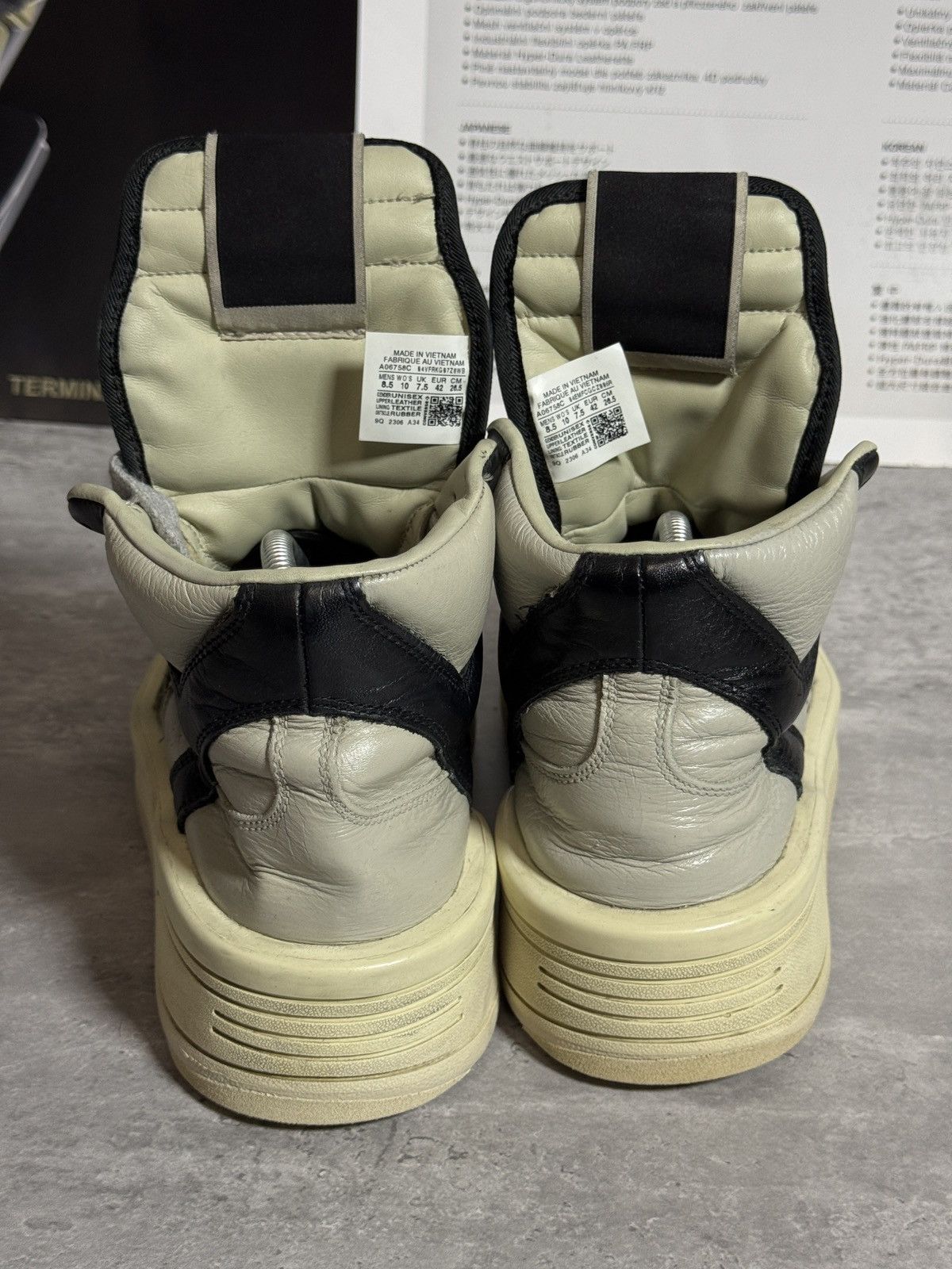 Rick Owens RICK OWENS x CONVERSE DRKSHDW TurboWPN Size US 8.5 / EU 41-42 - 4 Thumbnail