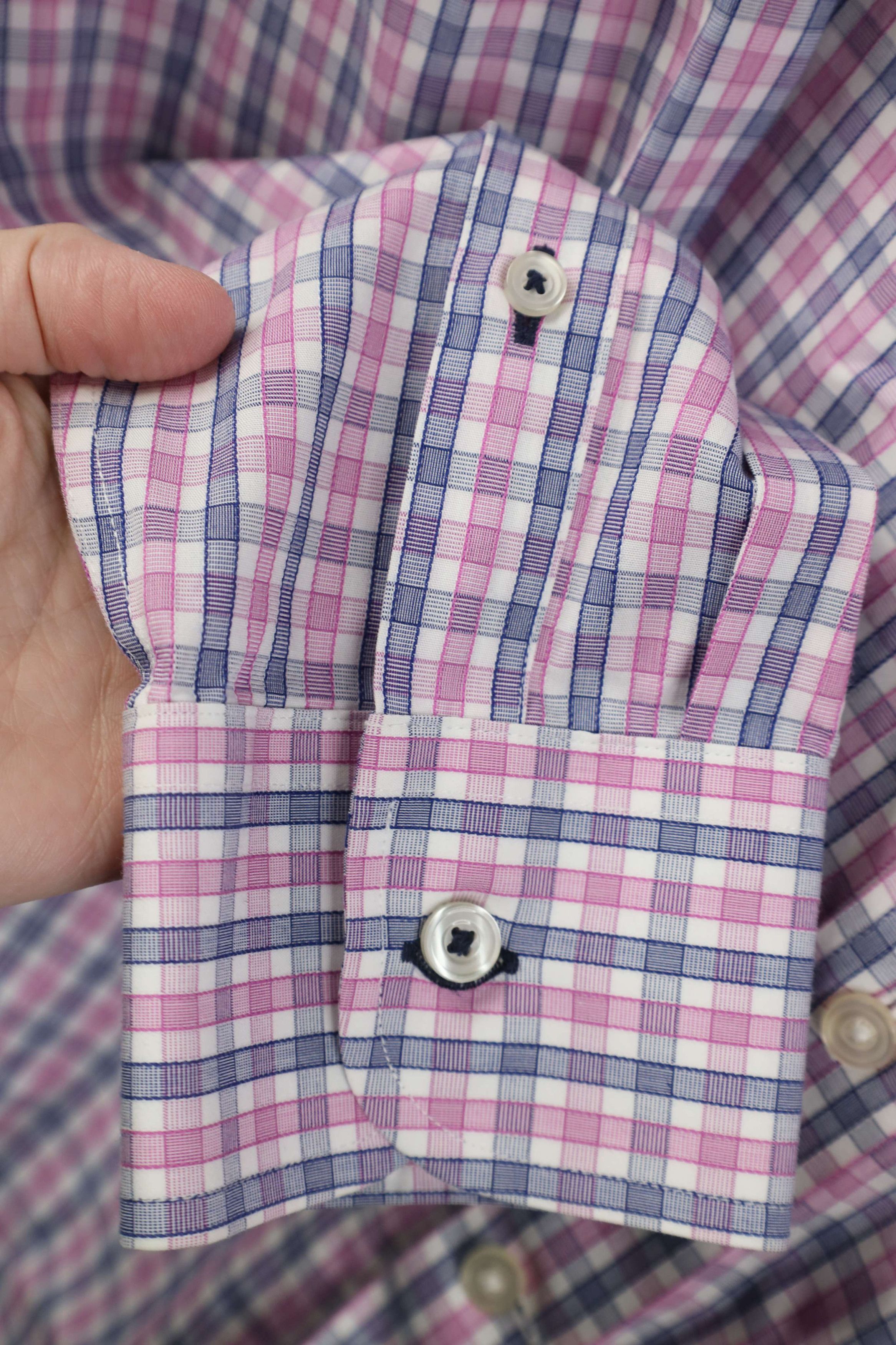 UNTUCKit Untuckit Wrinkle Free Cotton Collared Button Shirt Size US L / EU 52-54 / 3 - 4 Thumbnail