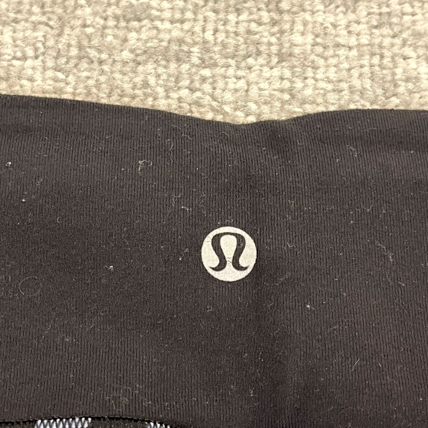 Lululemon LULUEMON Leggings Women Size 6 Purple Black Polar Haze 19.5" Capris Cropped Gym Size 28" / US 6 / IT 42 - 3 Thumbnail