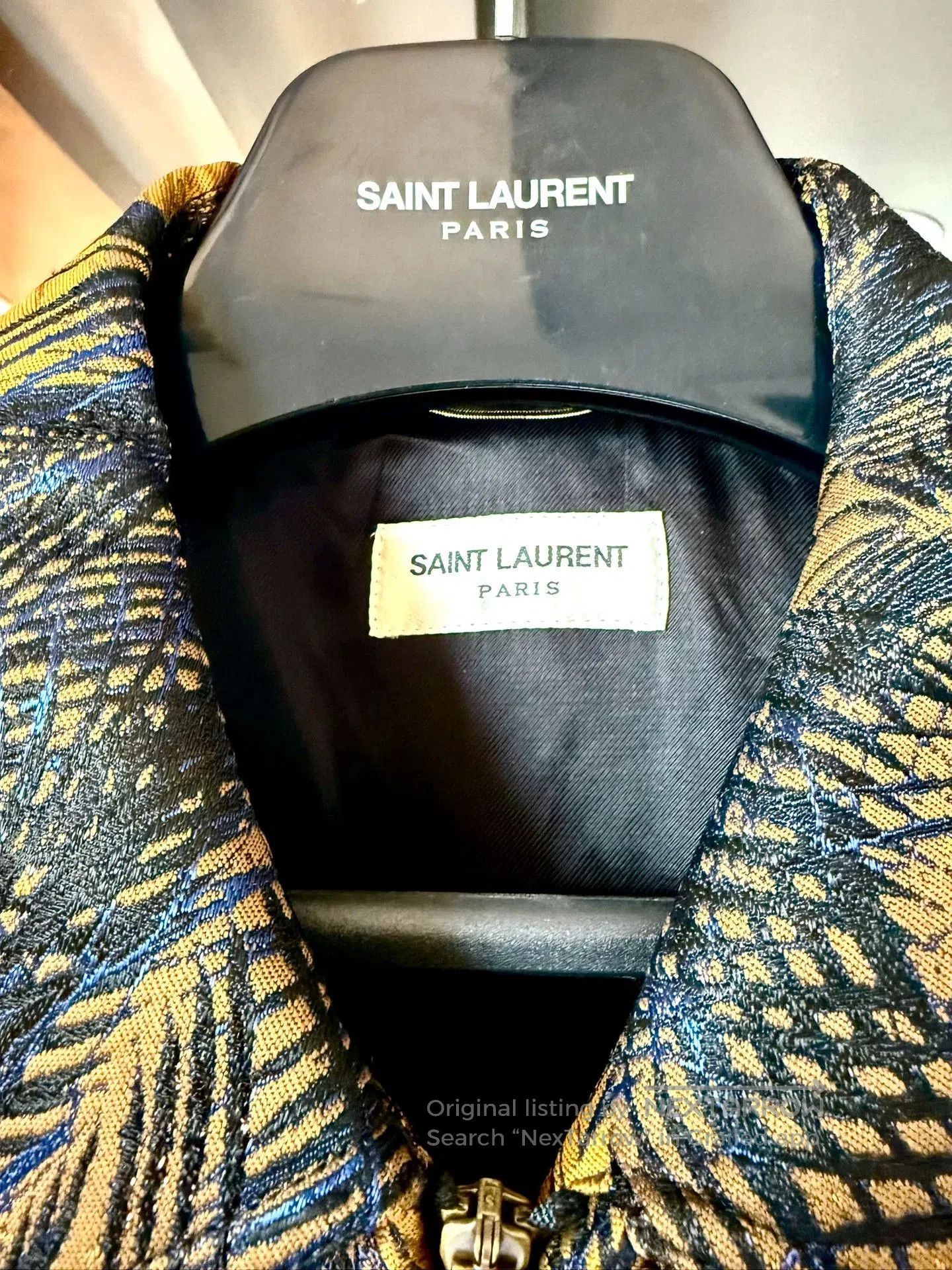 Saint Laurent Paris saint laurent palm tree embroidered jacket. Size US L / EU 52-54 / 3 - 3 Thumbnail