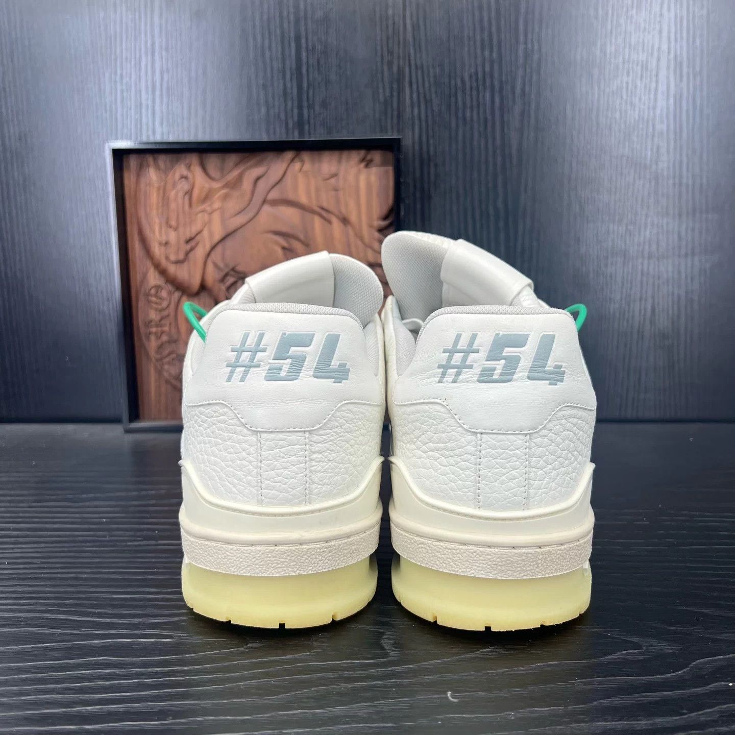 Louis Vuitton LV Trainer White Cement 8.5 Near New Original Box Size US 8.5 / EU 41-42 - 5 Thumbnail