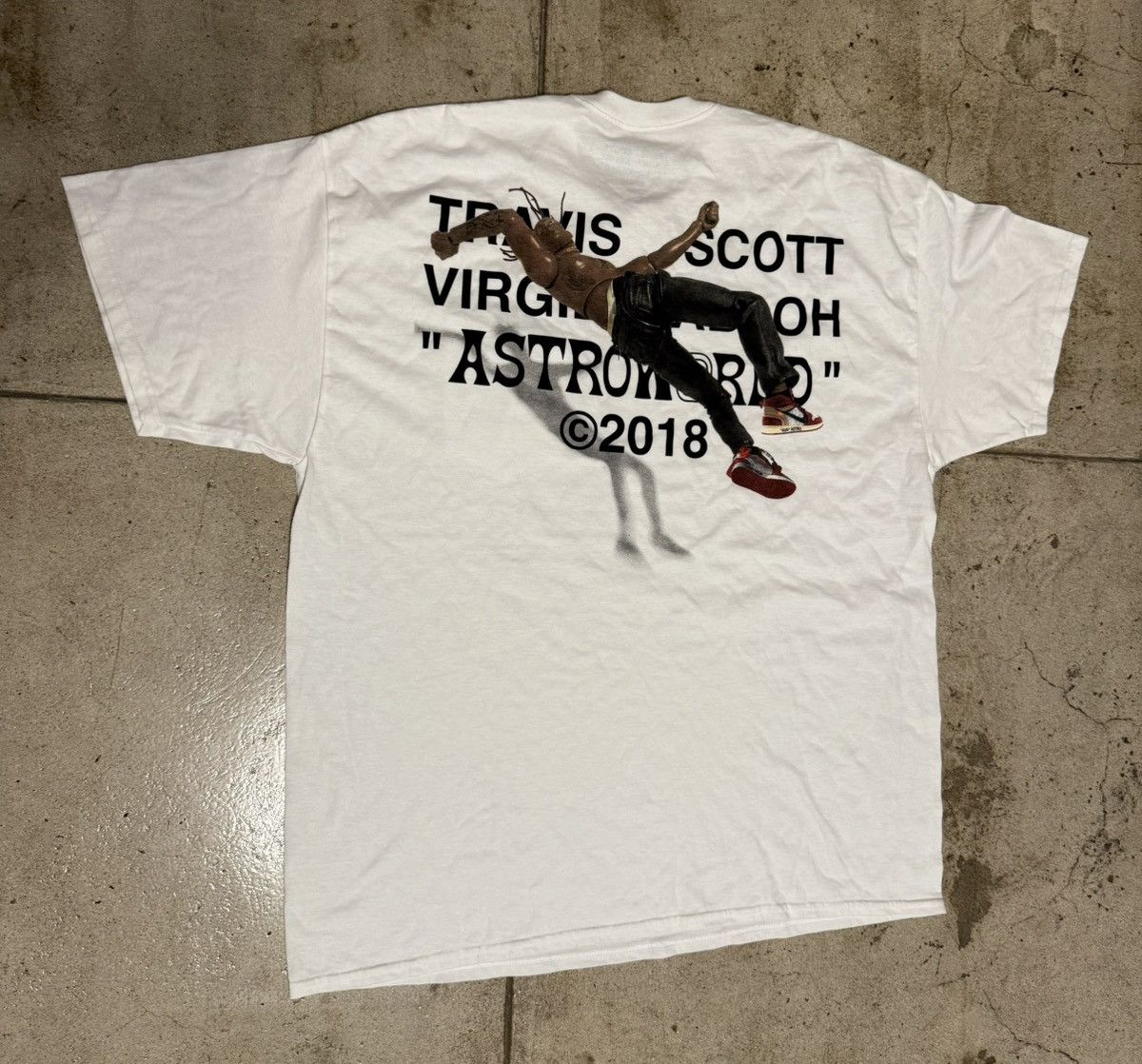 Virgil Abloh x Travis Scott By A Thread Jordan Tee