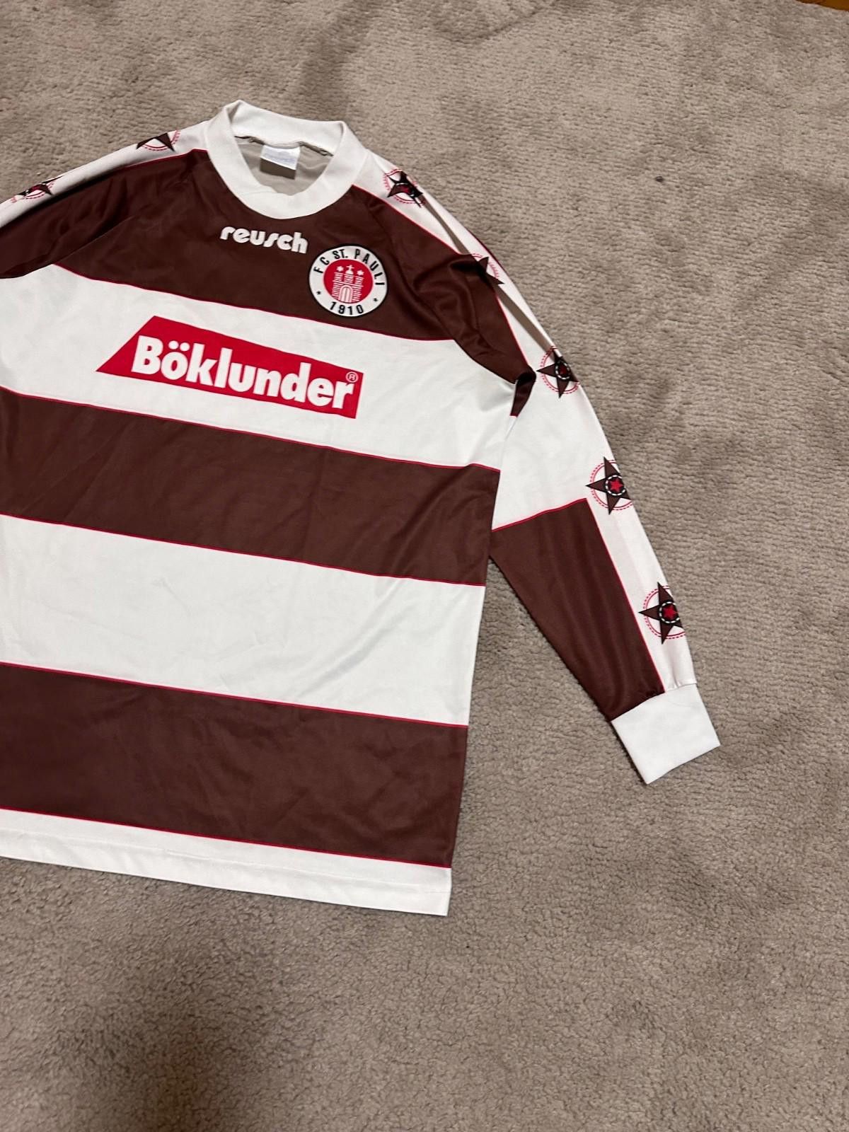 Other VINTAGE 1994-95 FC ST PAULI REUSCH SOCCER JERSEY LONGSLEEVE Size US XL / EU 56 / 4 - 4 Thumbnail