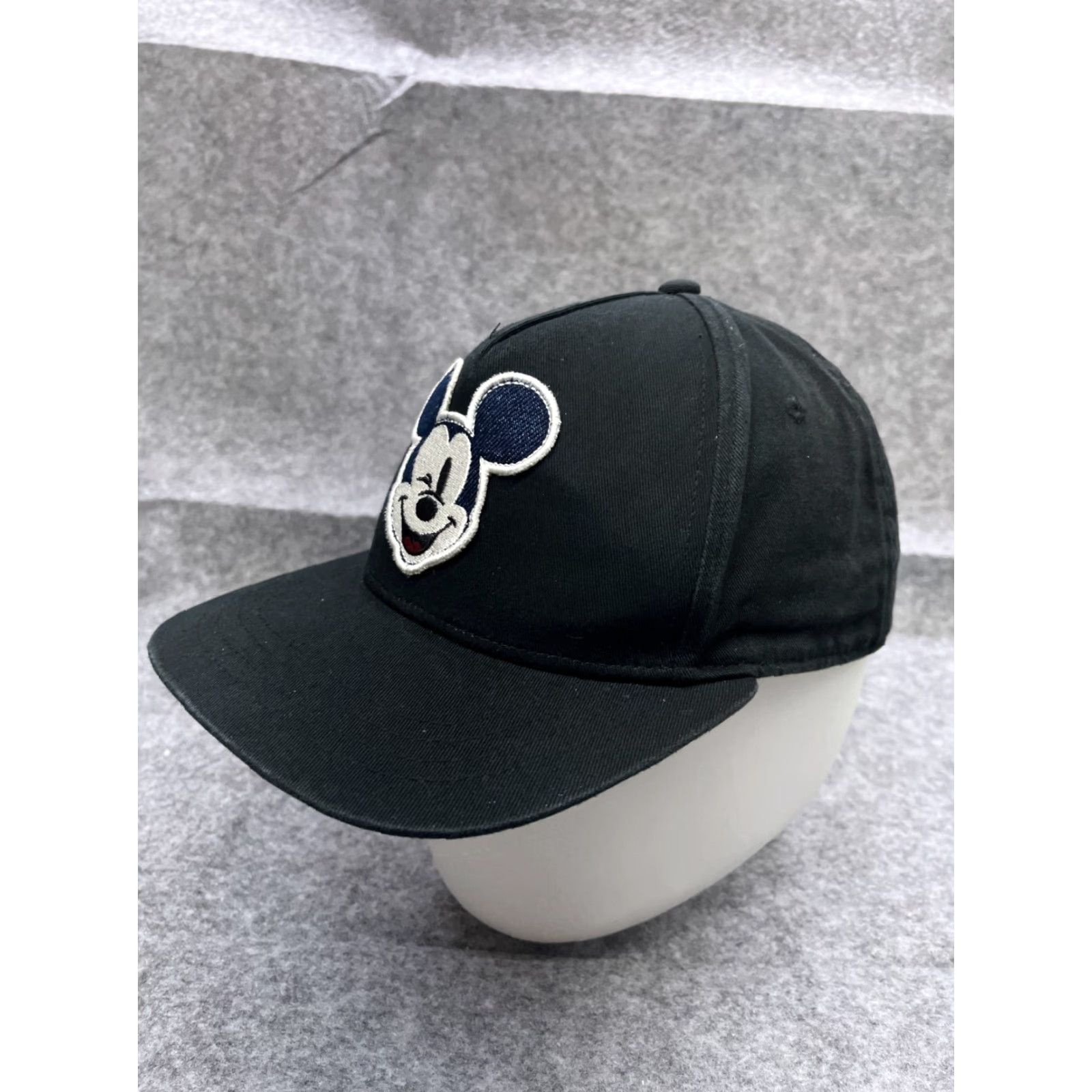 Disney Disney Mickey Mouse Hat Cap Strap Back Adult One Size Black 100% Cotton Size ONE SIZE - 4 Thumbnail