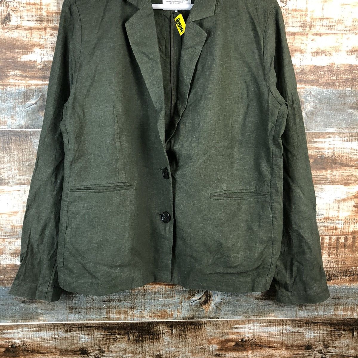 Japanese Brand Ikka Green vintage jacket #A2549 Size US M / EU 48-50 / 2 - 3 Thumbnail