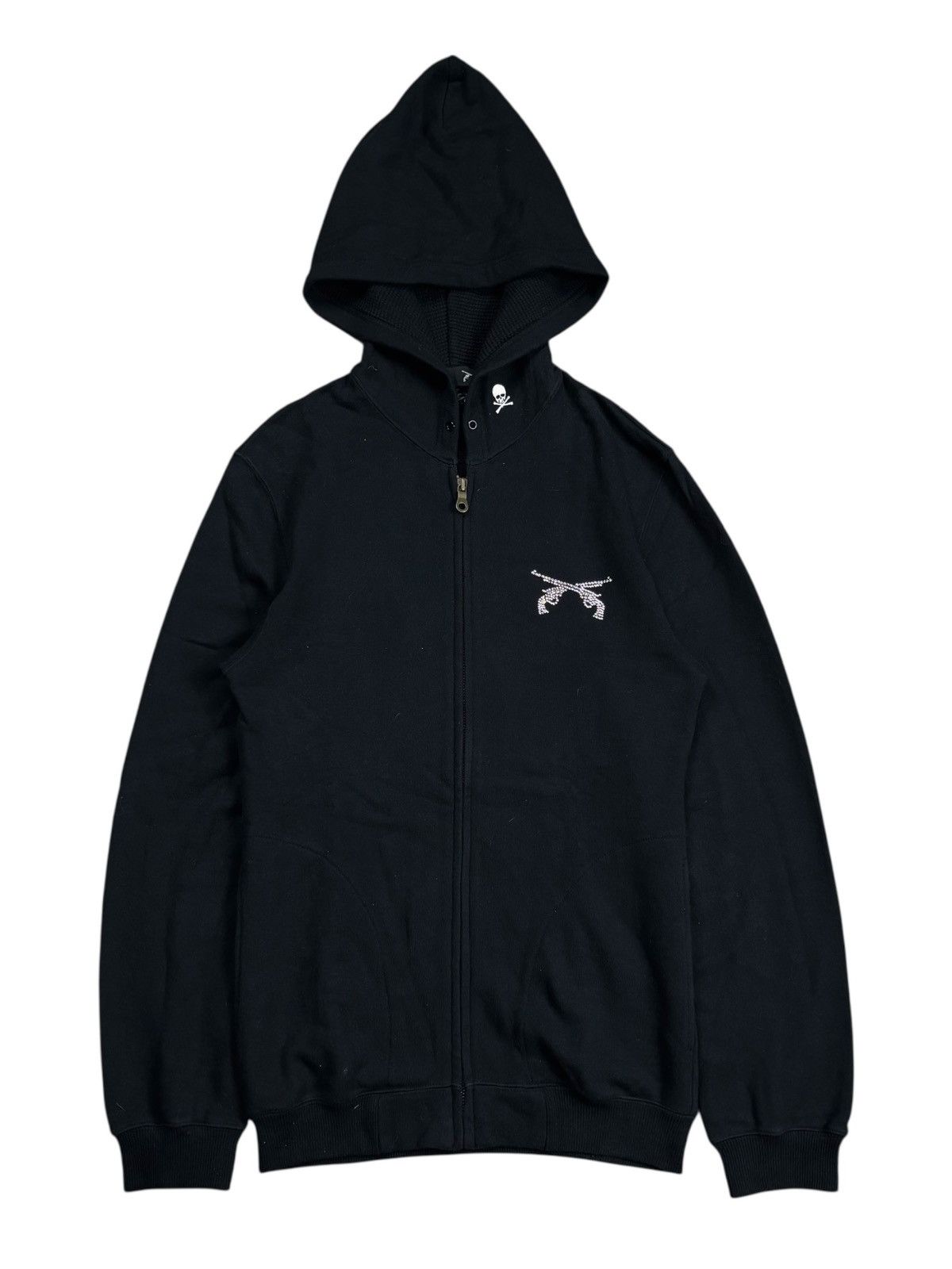 Roen 2000s Roar x Roen - Mickey The Clash Zip Hoodie Size US S / EU 44-46 / 1 - 2 Thumbnail