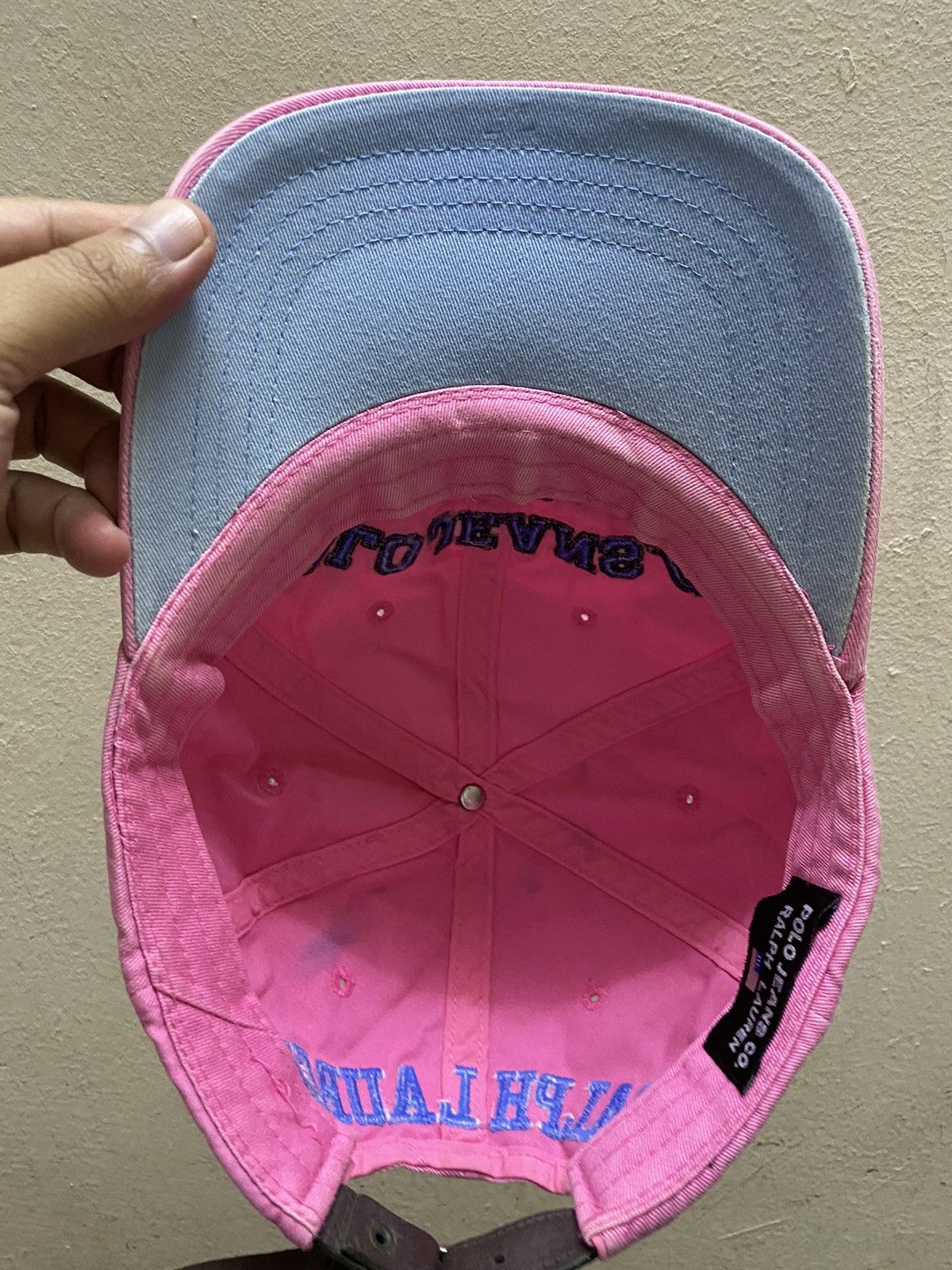 Ralph Lauren × Vintage Polo Jeans by Ralph Lauren Retro Vintage Cap Size ONE SIZE - 5 Thumbnail