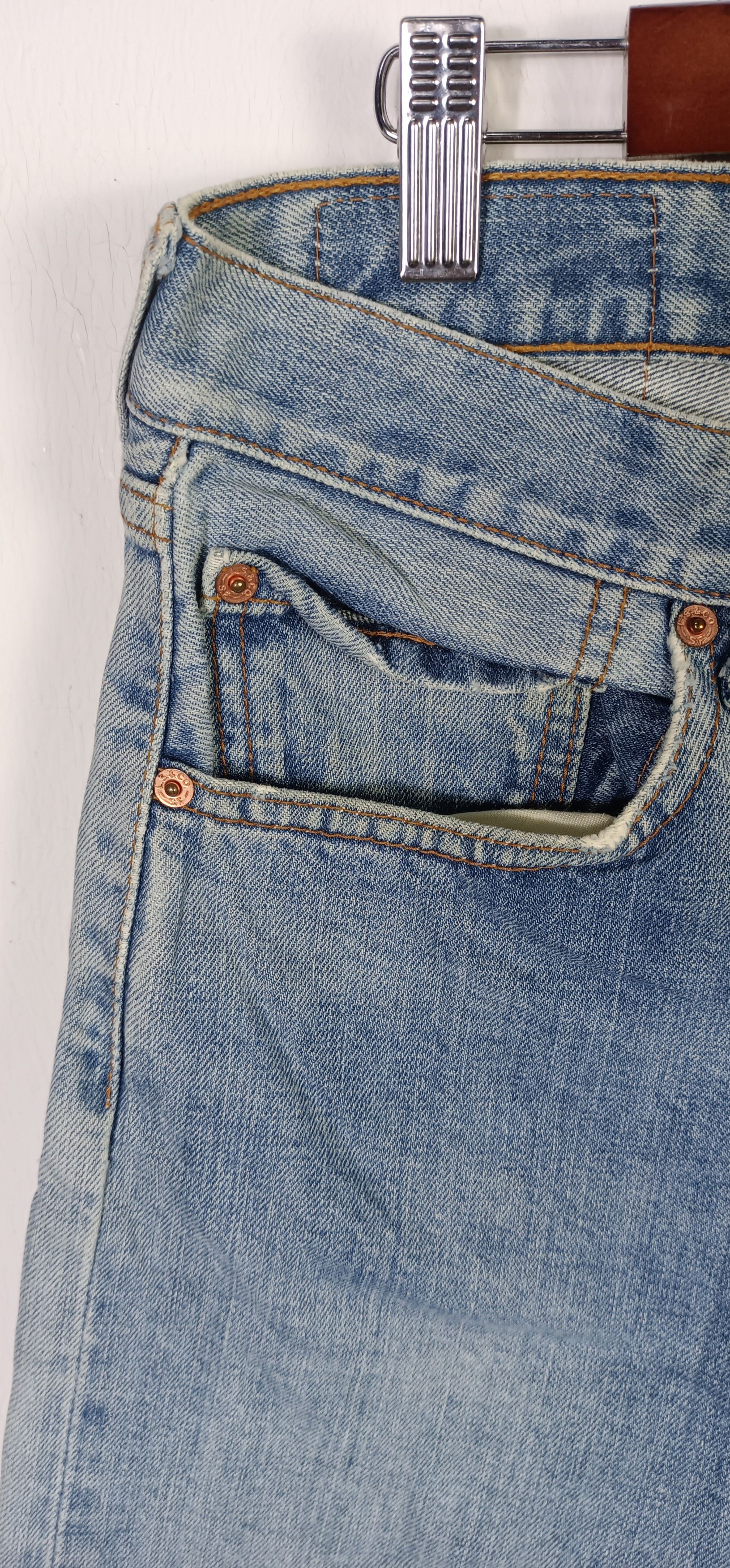 Levi's Vintage💥Levi's 512 ditressed Jeans Size US 38 / EU 54 - 7 Thumbnail