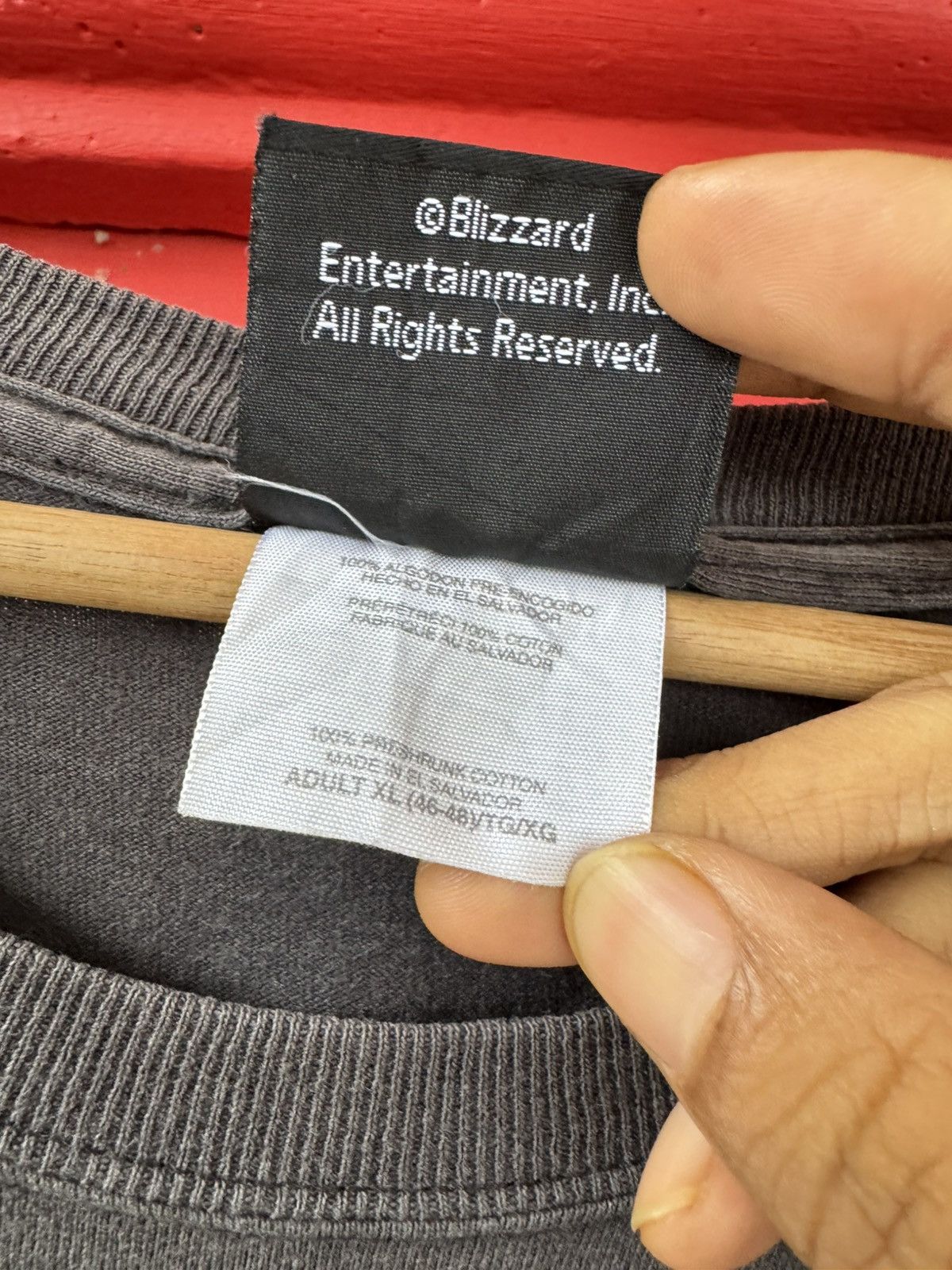 The Game Vintage World of Warcraft Death Knight Blizzard Tee Size US XL / EU 56 / 4 - 9 Thumbnail