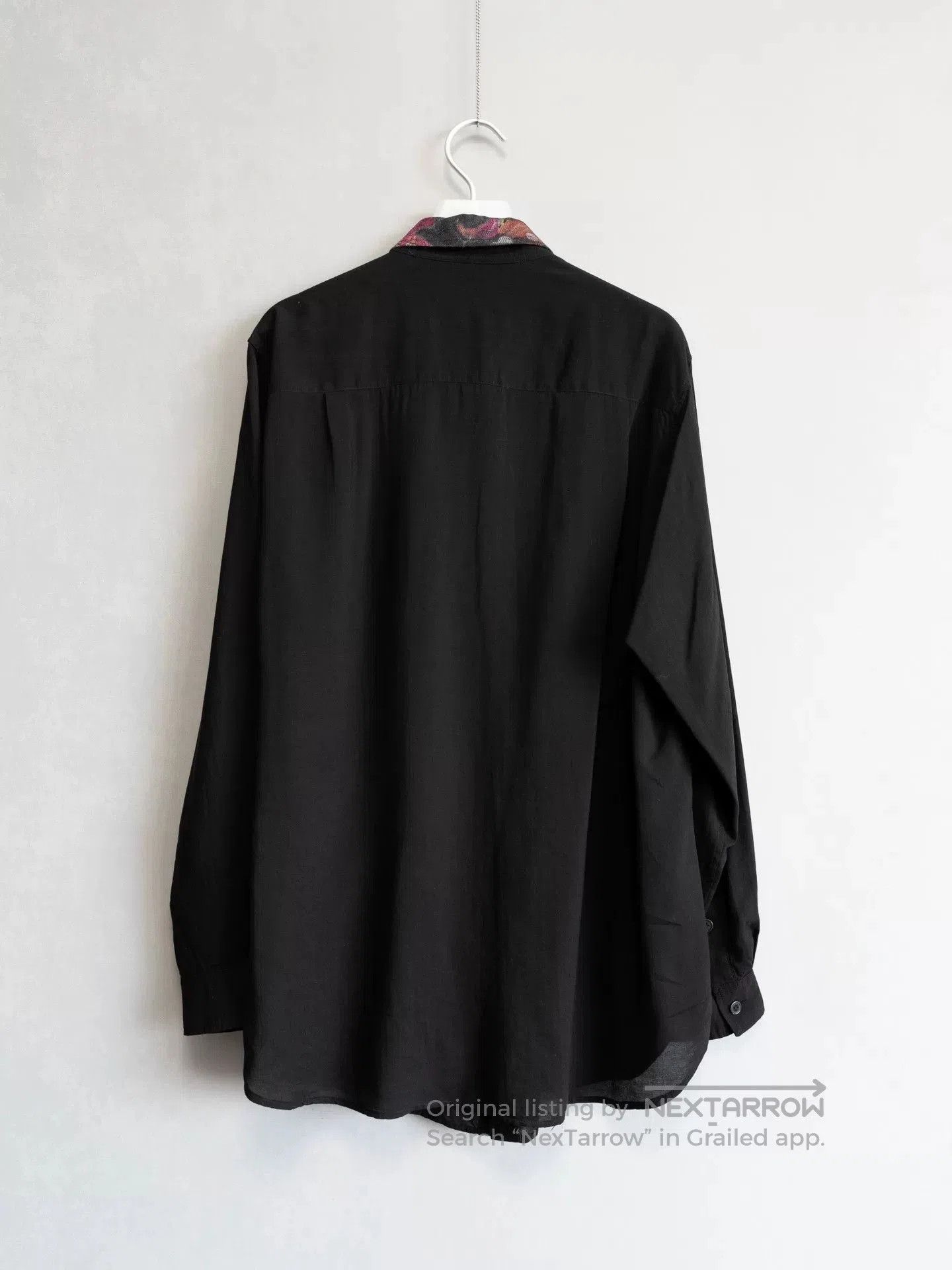 Yohji Yamamoto yohji yamamoto velvet pattern panel shirt. Size US M / EU 48-50 / 2 - 8 Thumbnail