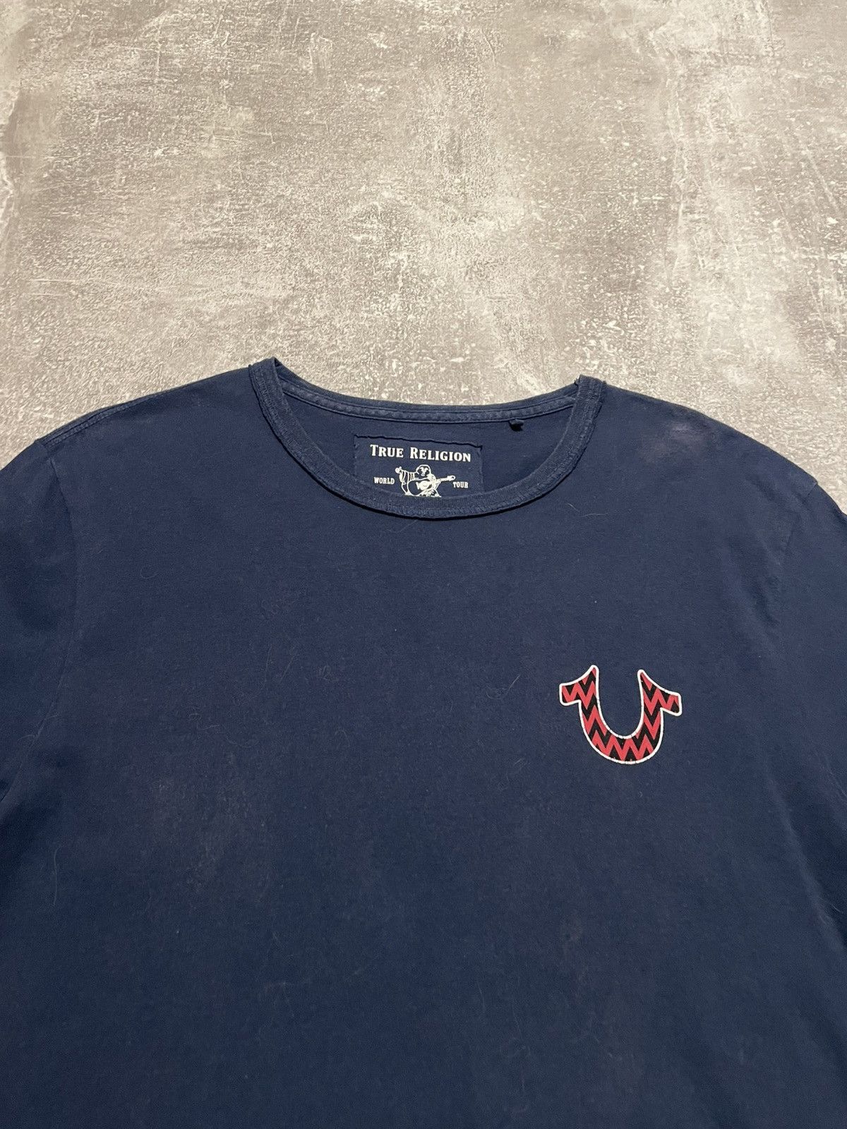 Other Vintage True Religion Big Logo Buddha T-Shirt Size US L / EU 52-54 / 3 - 3 Thumbnail