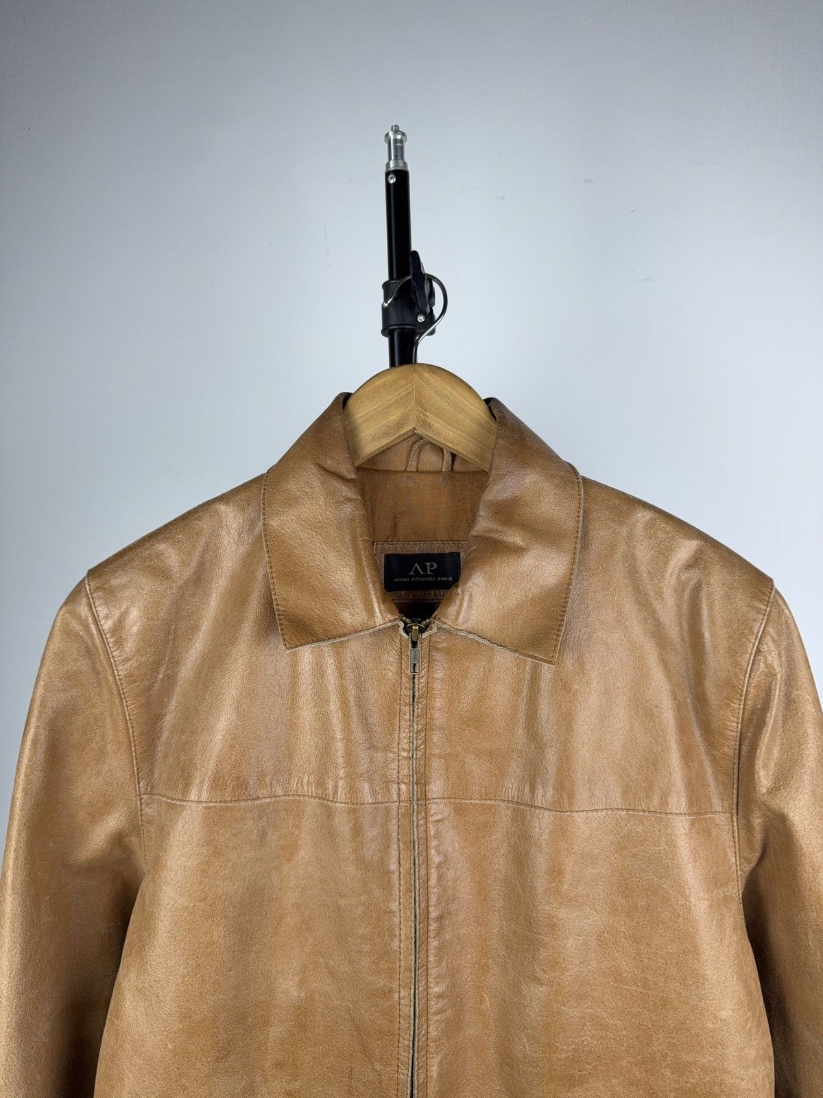 Vintage Vintage 90s Retro Avant Garde Leather Biker MOTO Y2K Jacket Size US S / EU 44-46 / 1 - 2 Thumbnail