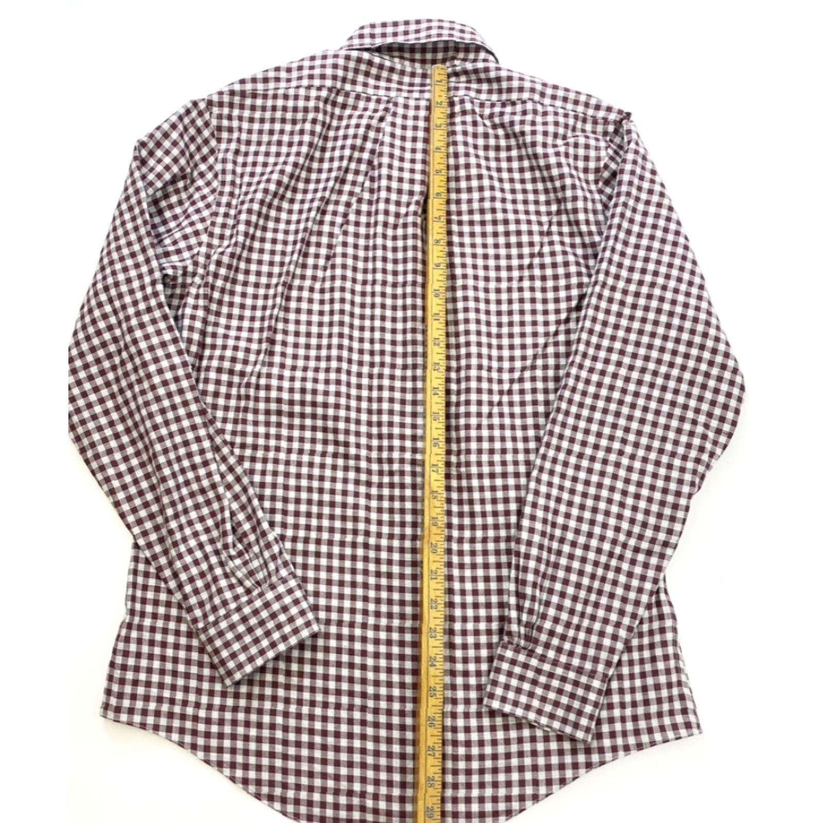 Brooks Brothers VINTAGE Brooks Brothers Button Down Shirt Mens M Red Gray Plaid Size US M / EU 48-50 / 2 - 4 Thumbnail