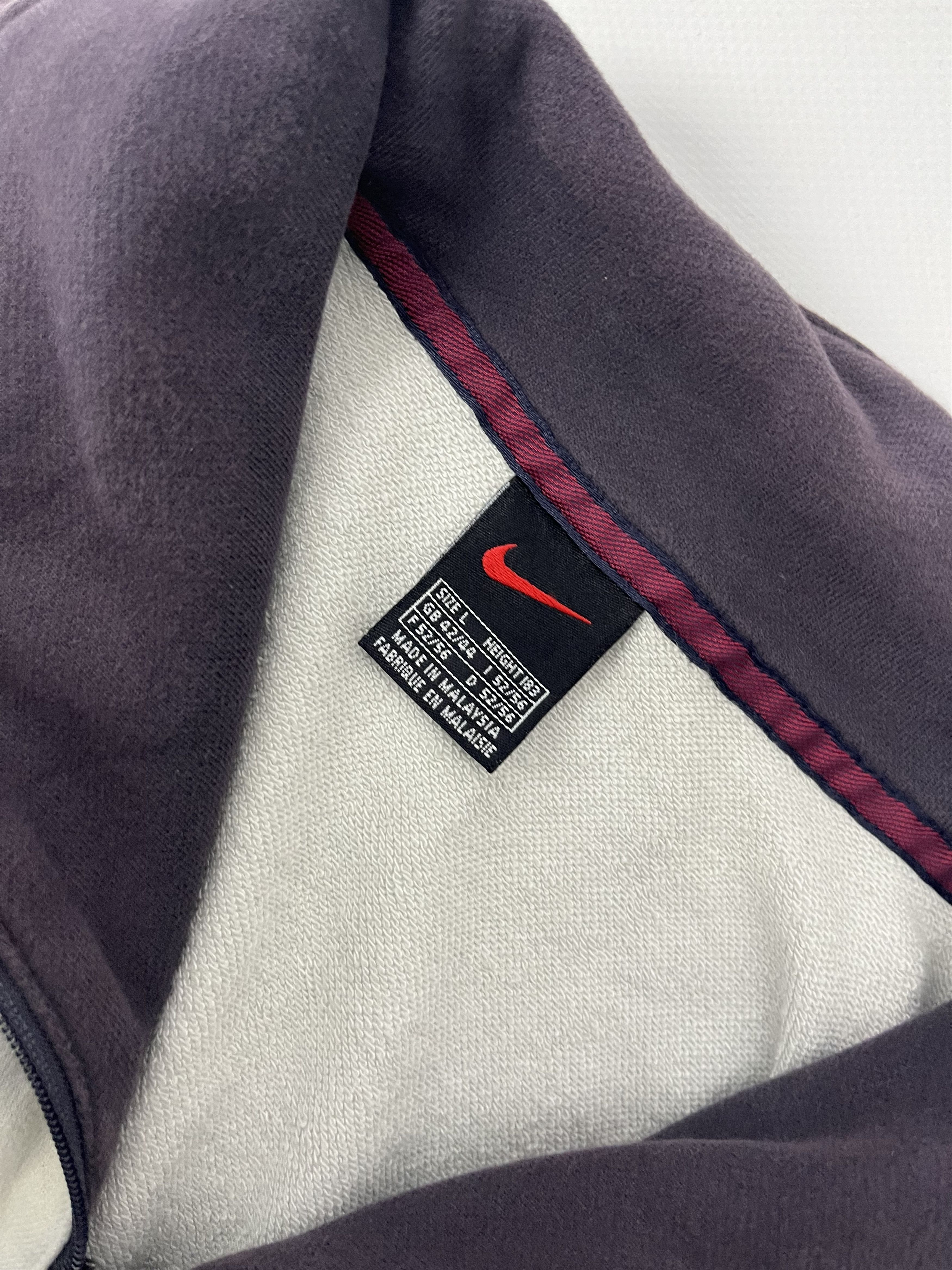 Nike Vintage 1/4 Zip Nike Sweatshirt Size Large 90s Size US L / EU 52-54 / 3 - 3 Thumbnail