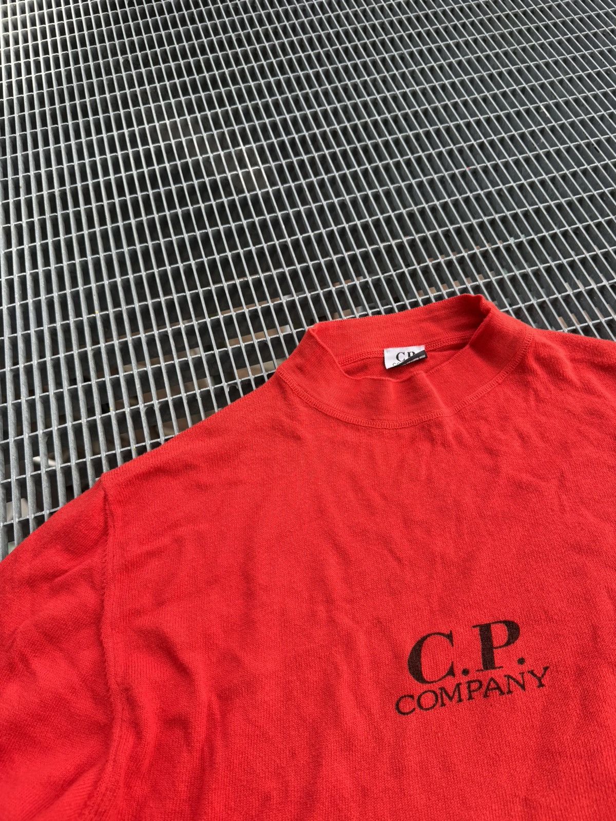 C.P. Company Vintage 80s C.P. Company Massimo Osti Ideas Logo Sweater Size US L / EU 52-54 / 3 - 7 Thumbnail