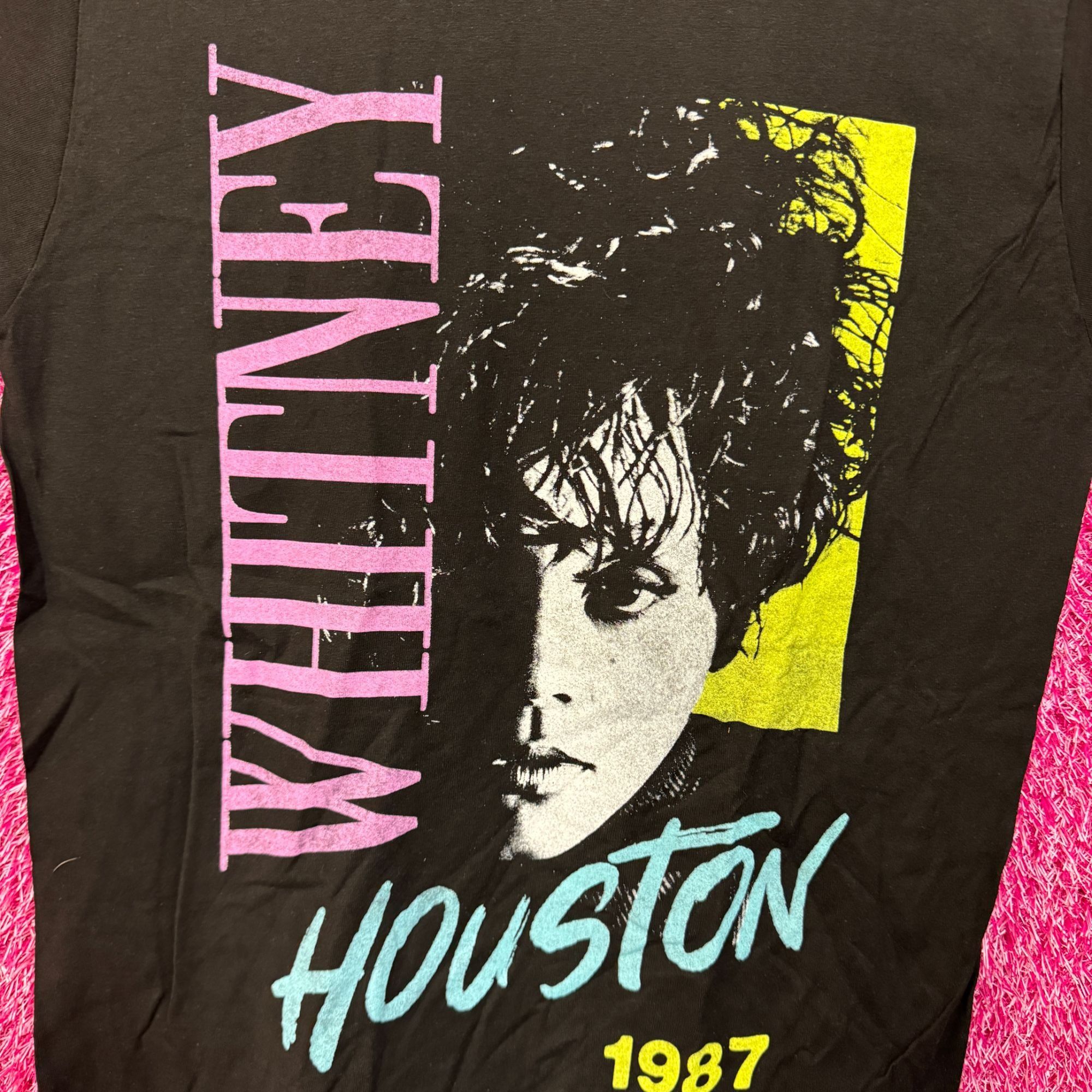Other Whitney Houston 1987 Alternate Album Art Dance Pop Tee M Size US M / EU 48-50 / 2 - 2 Thumbnail