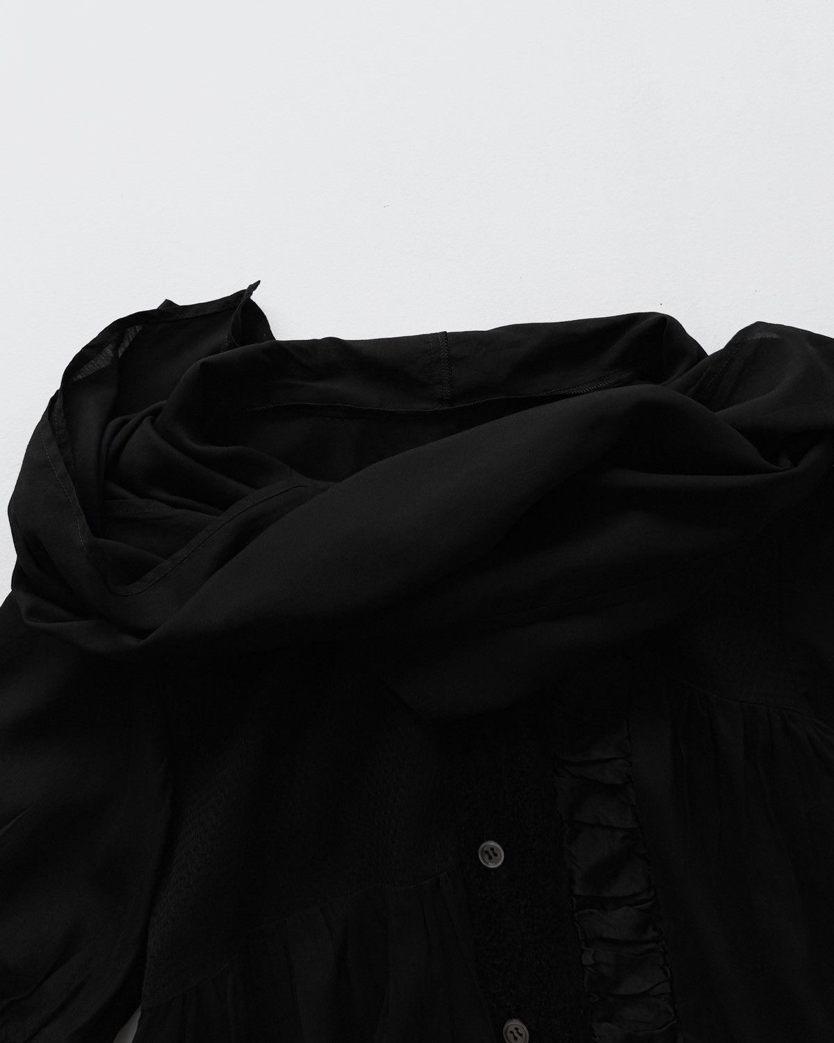 gomme GOMME NECK SCARF BUTTON SHIRT🇯🇵 Size M / US 6-8 / IT 42-44 - 9 Thumbnail
