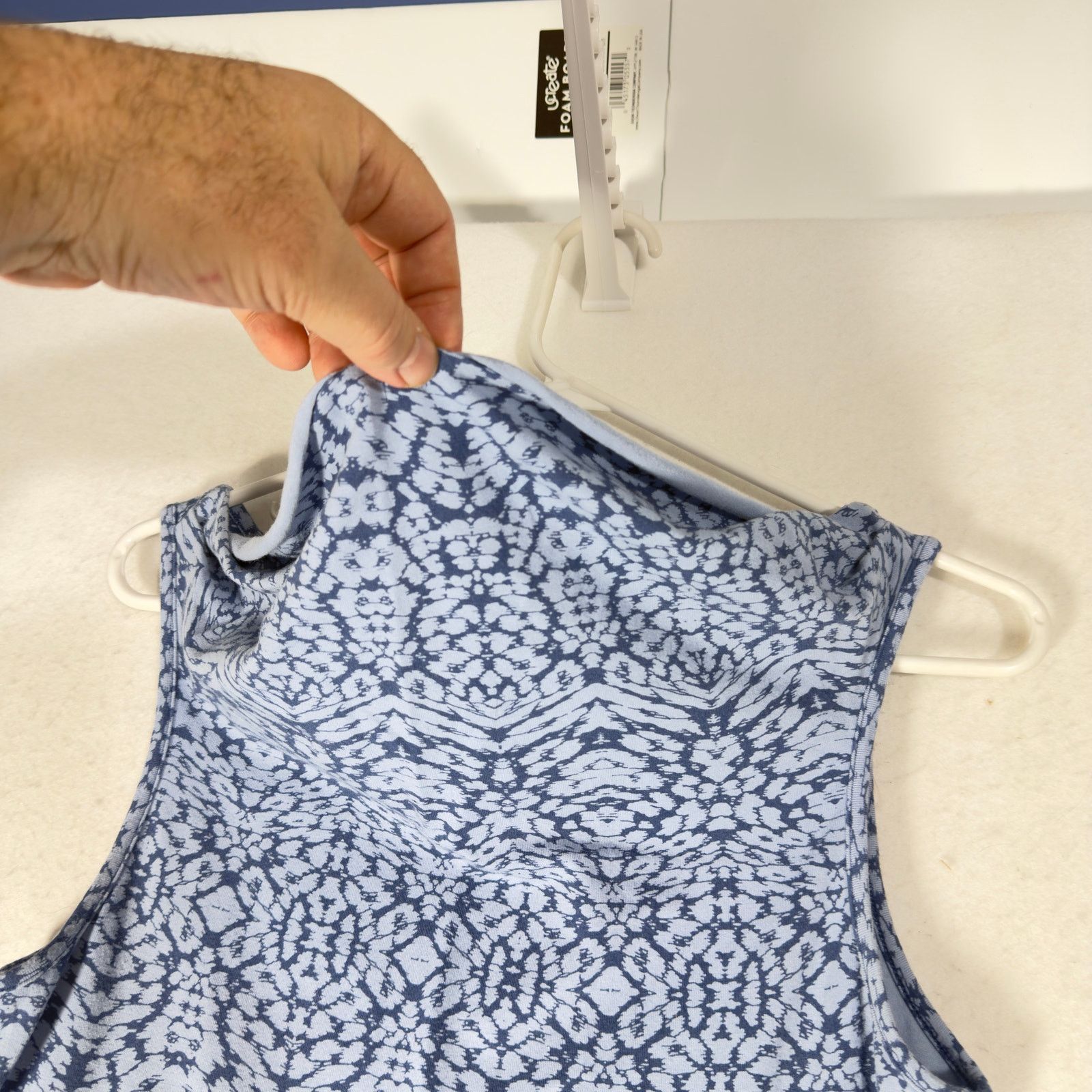 Eddie Bauer Eddie Bauer Sleeveless Sun Dress Woman Sm. Blue Batik Boho Size S / US 4 / IT 40 - 11 Thumbnail