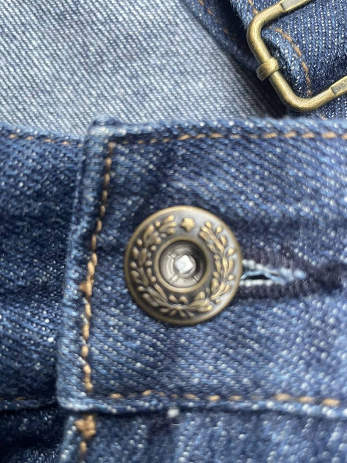 Japanese Brand Samansa Mos2 Denim Jumper Size 36" / US 14 / IT 50 - 16 Thumbnail