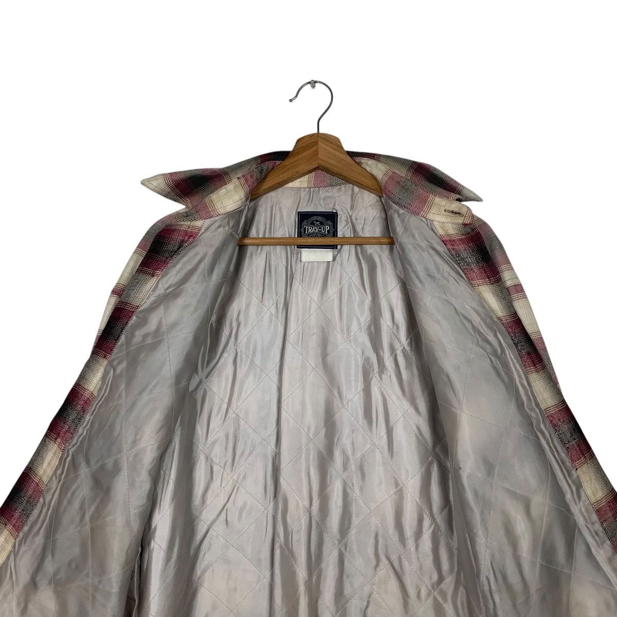 Flannel TRAY-UP Shadow Plaid Work Flannel Jacket #2149-C95 Size US L / EU 52-54 / 3 - 12 Thumbnail