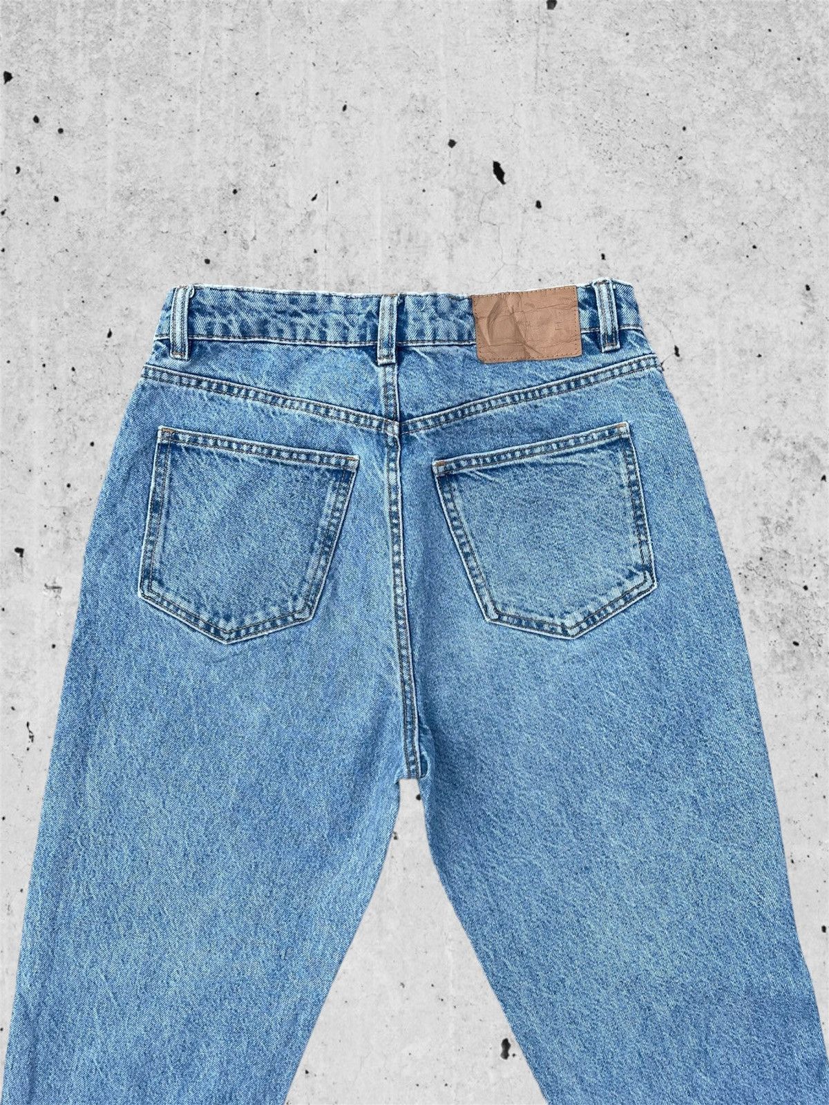 Designer × Jean 🔥 Zara Light Blue Distressed Denim W28 🔥 Size US 28 / EU 44 - 11 Thumbnail