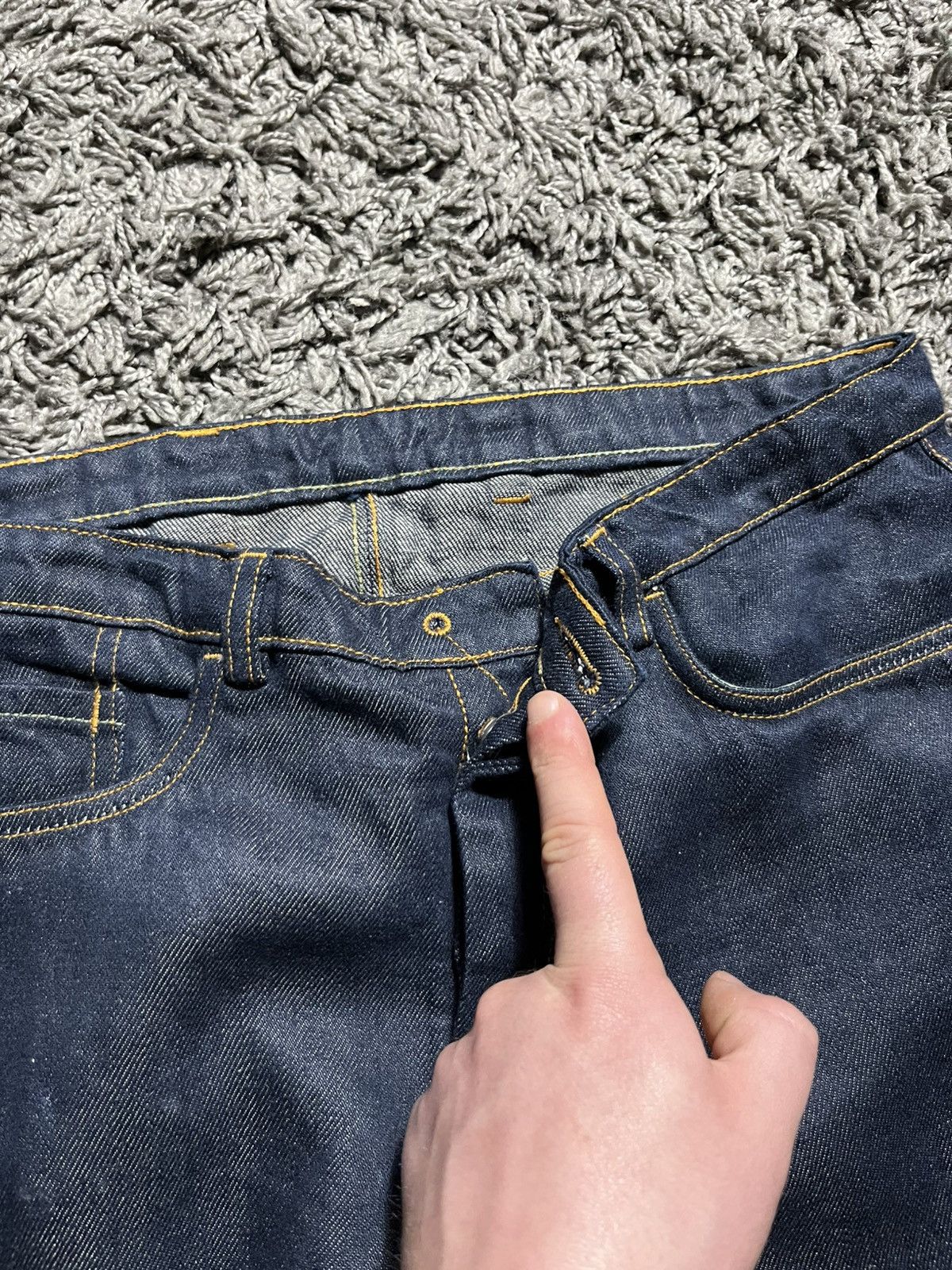 Japanese Brand FREITAG NEW 🆕 SELVEDGE E500 JEANS PANTS 28x30 Size US 30 / EU 46 - 4 Thumbnail