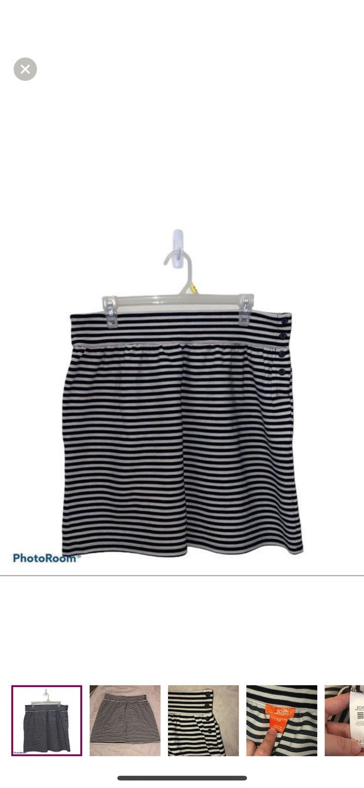 Joe Freshgoods Joe fresh striped skirt size 14 Size 36" / US 14 / IT 50 - 1 Thumbnail
