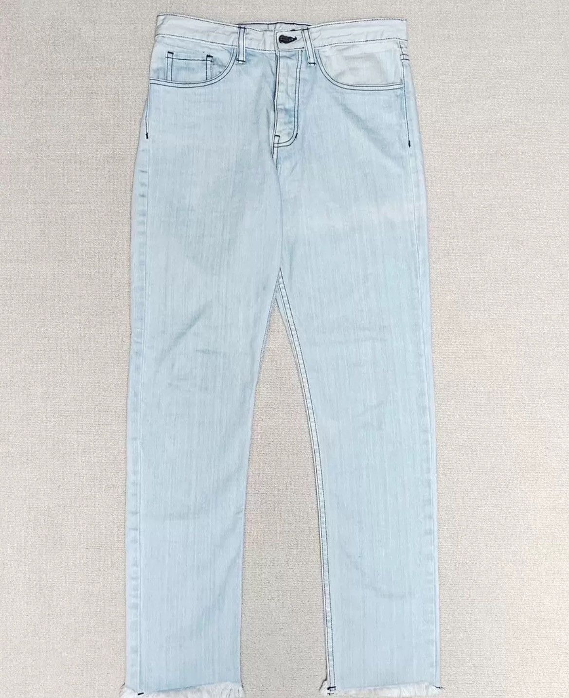 Enfants Riches Deprimes Enfants Riches destroys light blue jeans - DMC Size US 31 - 1 Thumbnail