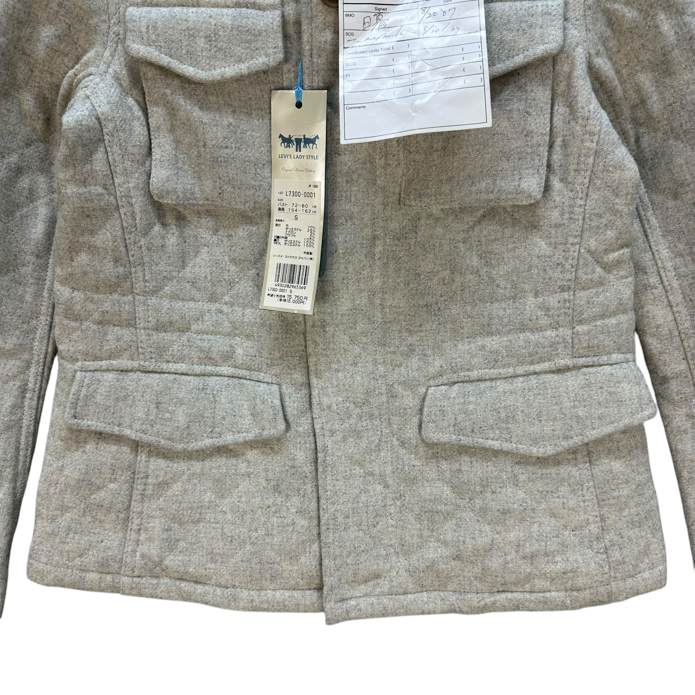 Levi's NWT LEVIS Japan Lady Style Four Pocket Jacket #A63-1530 Size S / US 4 / IT 40 - 7 Thumbnail