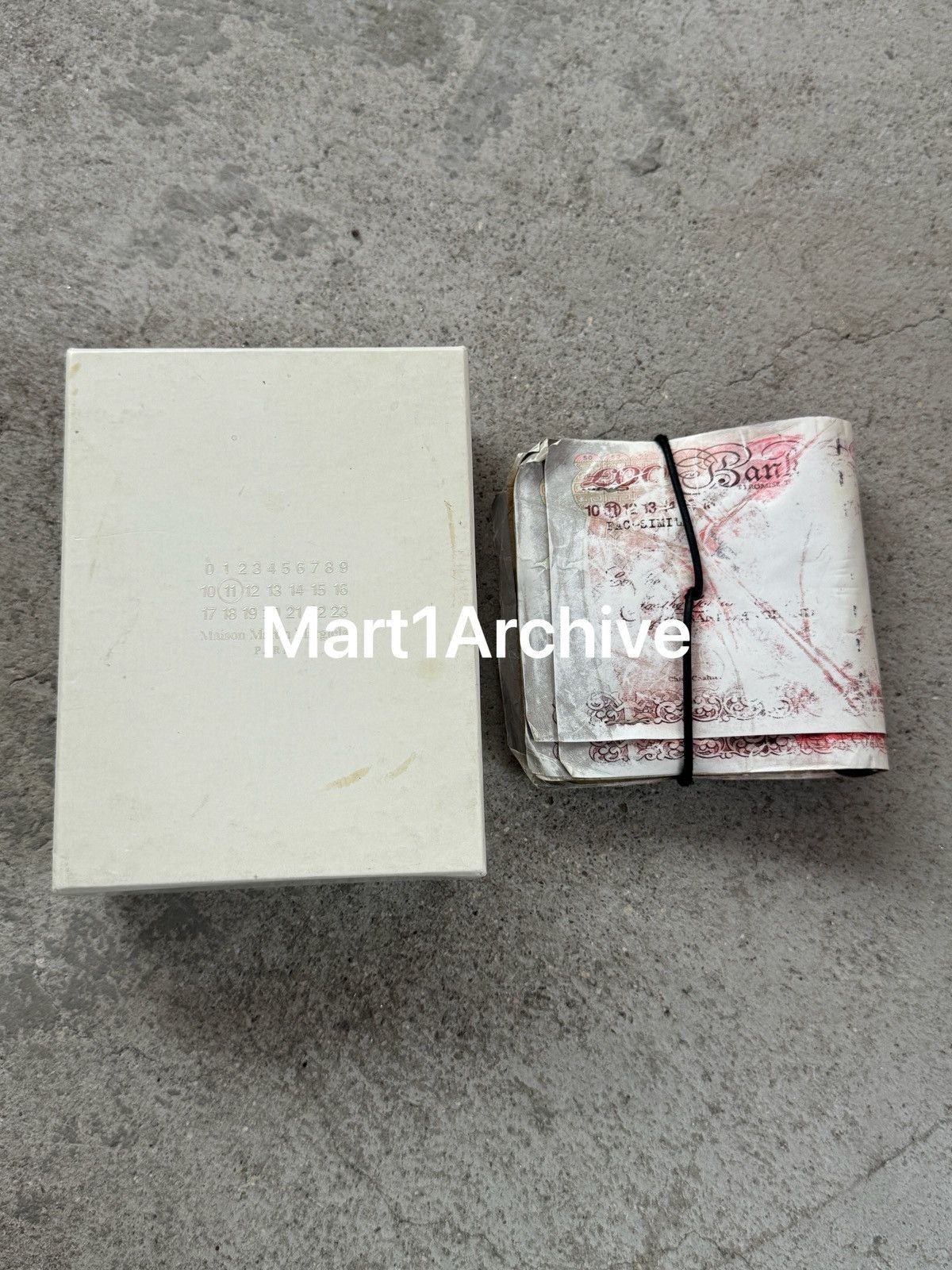 Maison Margiela Maison Martin Margiela 08SS Pound Bill Bifold Wallet Size ONE SIZE - 2 Thumbnail