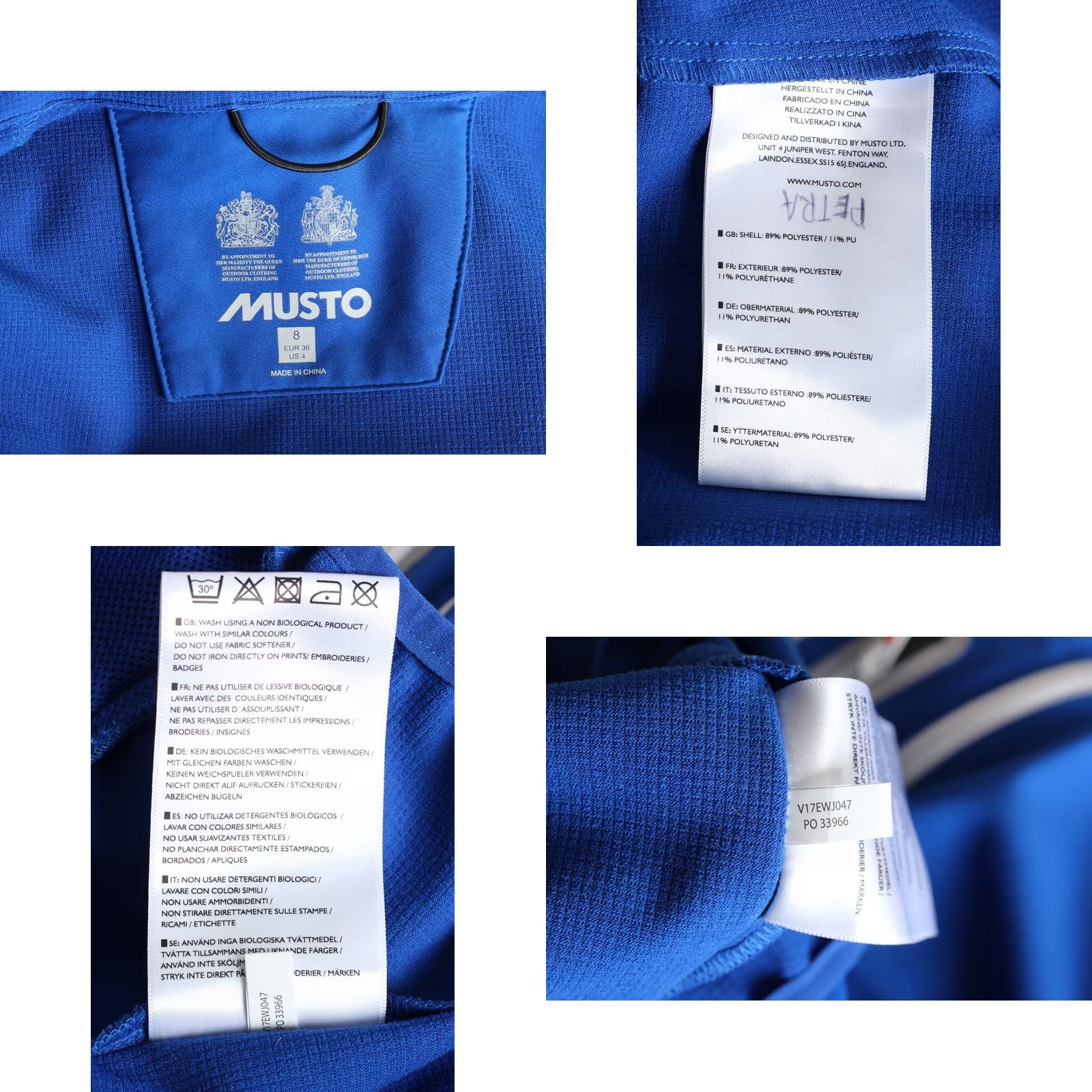 Musto MUSTO VOLVO OCEAN RACE Softshell Jacket Women Size UK 8 EU 36 US 4 MJ6139 Size S / US 4 / IT 40 - 8 Thumbnail