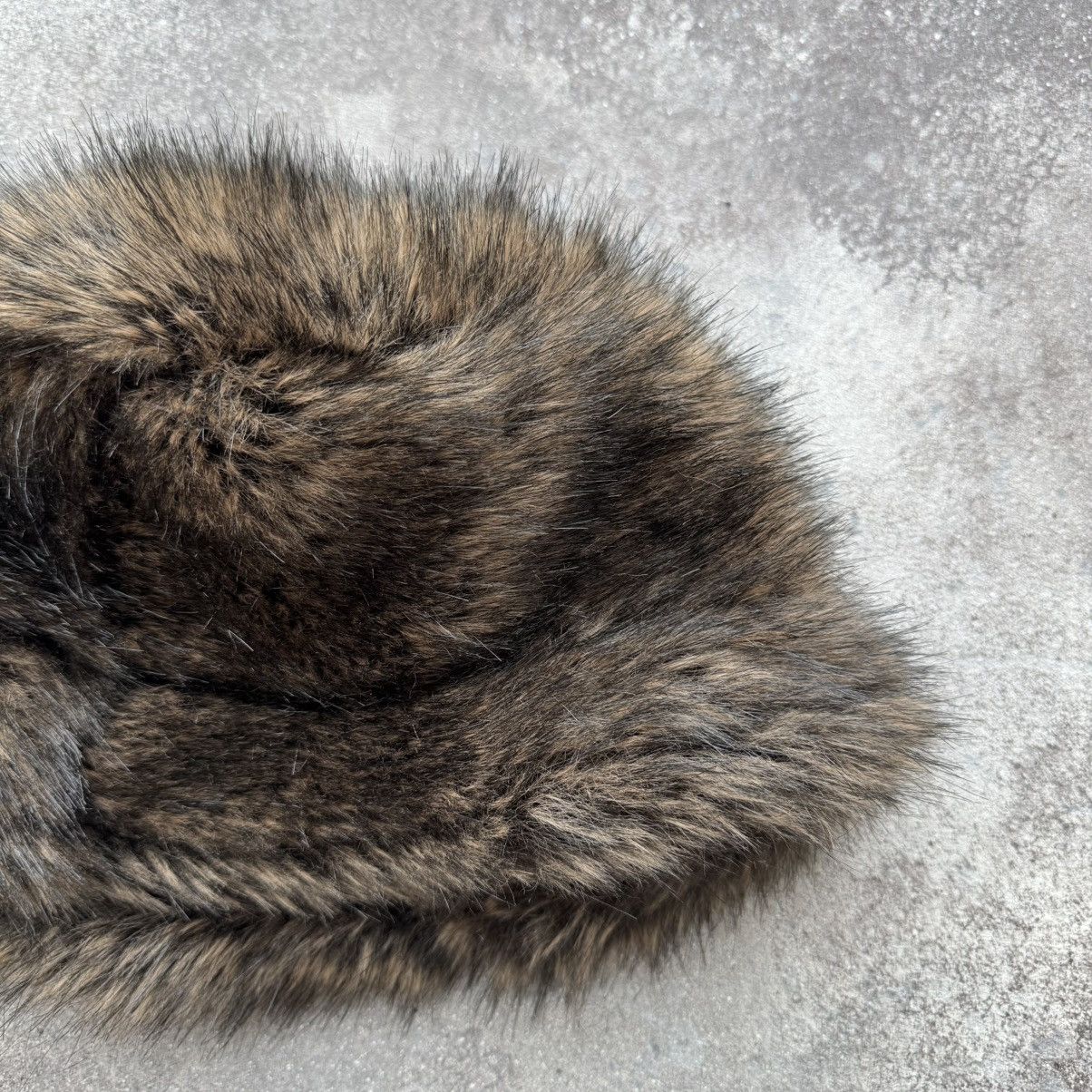 20471120 × Japanese Brand Vintage Faux Fur Bucket Hat Size ONE SIZE - 4 Thumbnail