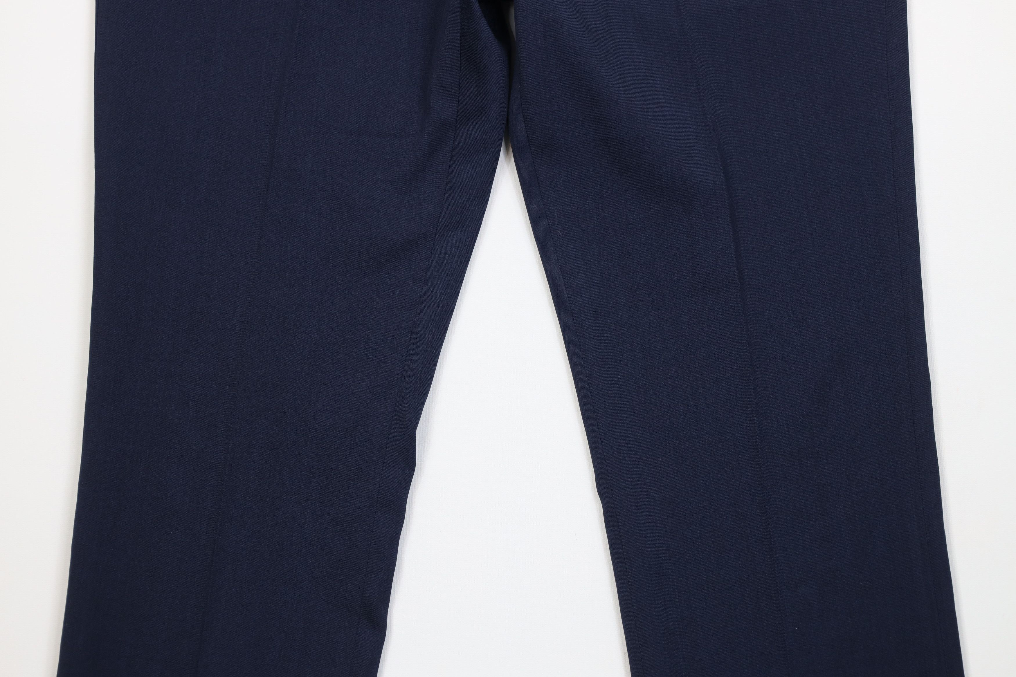 DKNY DKNY Straight Leg Knit Chino Pants Trousers Slacks Navy Blue Size US 36 / EU 52 - 3 Thumbnail
