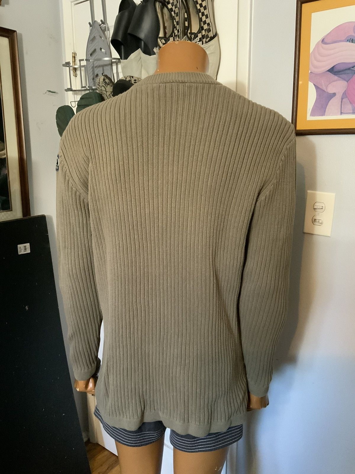 Billabong × Vintage Vintage Billabong Surf Ribbed Knit Cotton Crewneck Sweater Size US XL / EU 56 / 4 - 8 Thumbnail