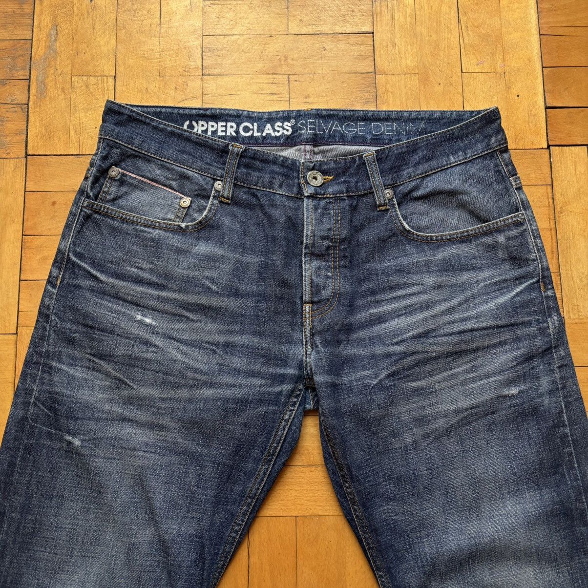 Iron Heart Upper Class Selvage Denim Jeans M-202 Strait Cut Size US 34 / EU 50 - 4 Thumbnail