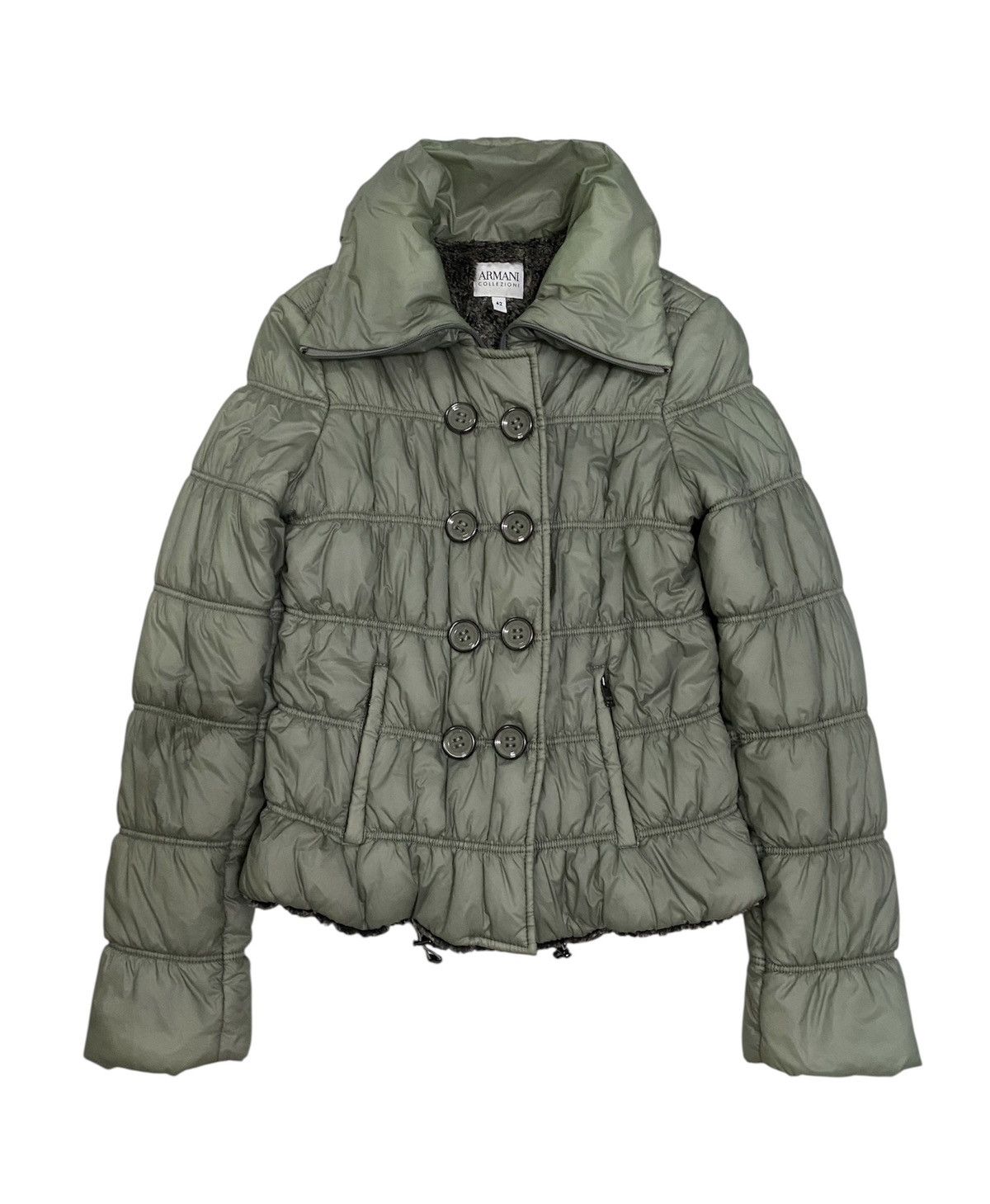 Armani Collezioni Armani Collezioni Puffer Lining Fur Jacket Size S / US 4 / IT 40 - 1 Thumbnail