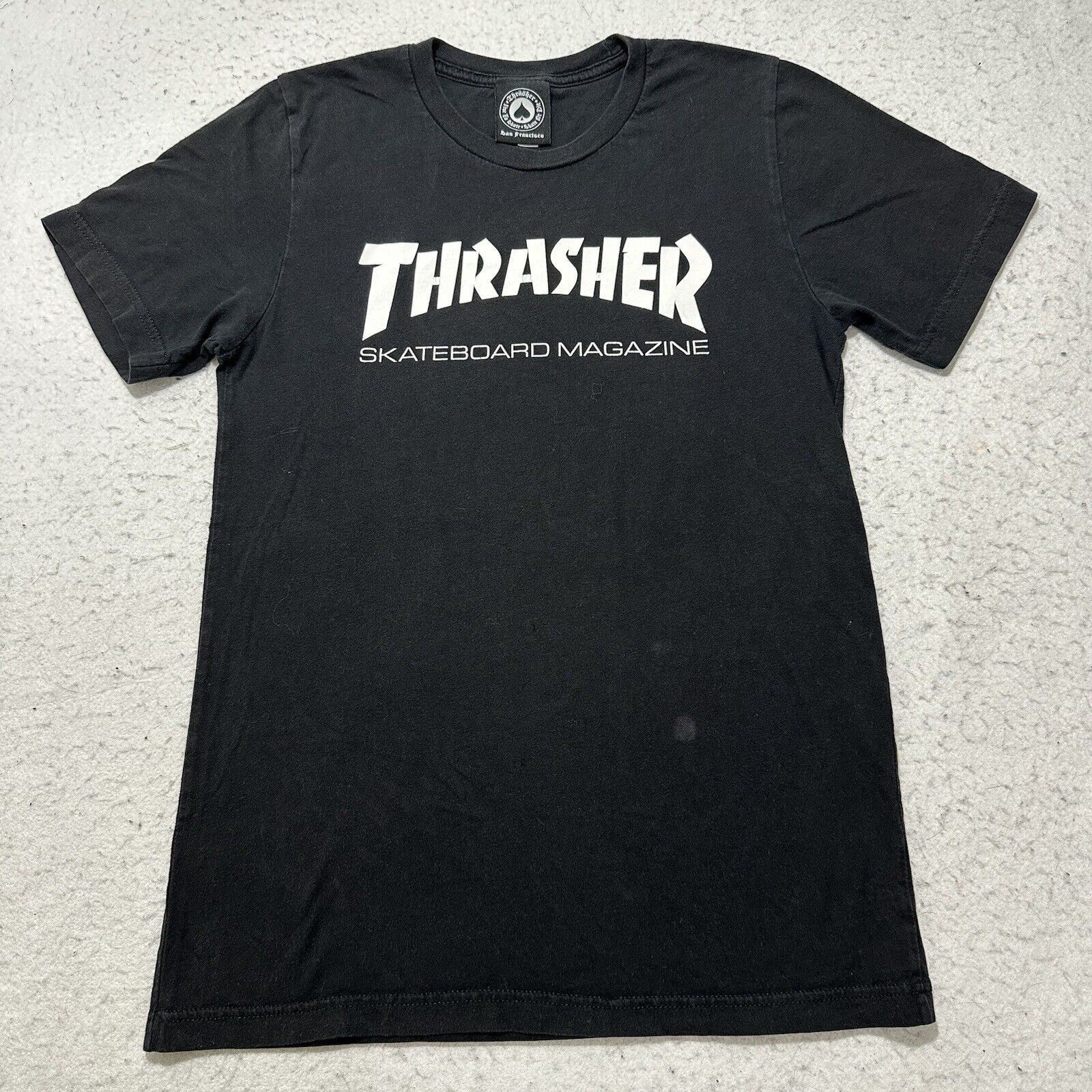Thrasher Thrasher Skateboarding Small Short Sleeve Graphic T Shirt Size S / US 4 / IT 40 - 1 Thumbnail