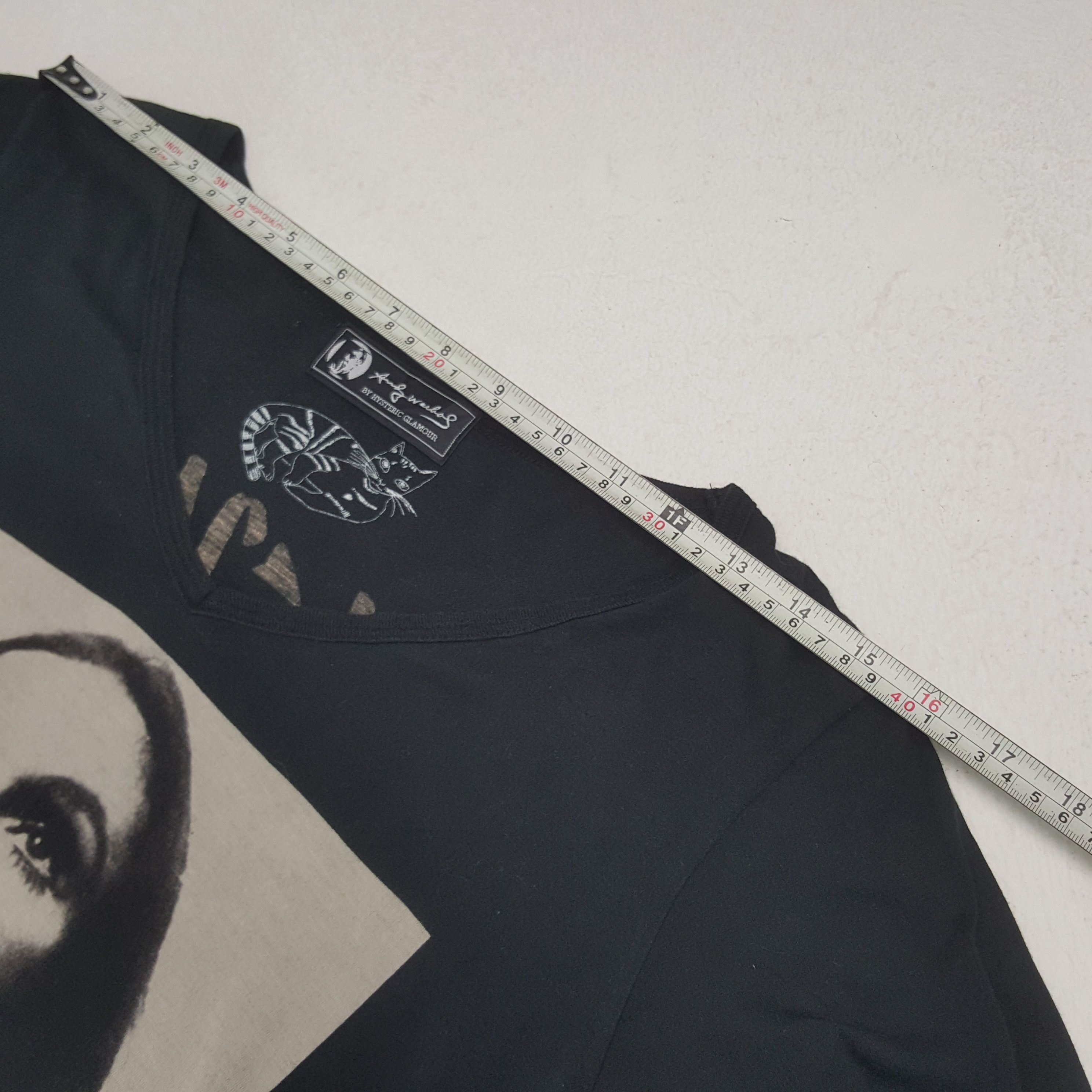 Andy Warhol × Hysteric Glamour × Vintage Vintage Hysteric Glamour X Andy Warhol Tshirt Size XS / US 0-2 / IT 36-38 - 7 Thumbnail