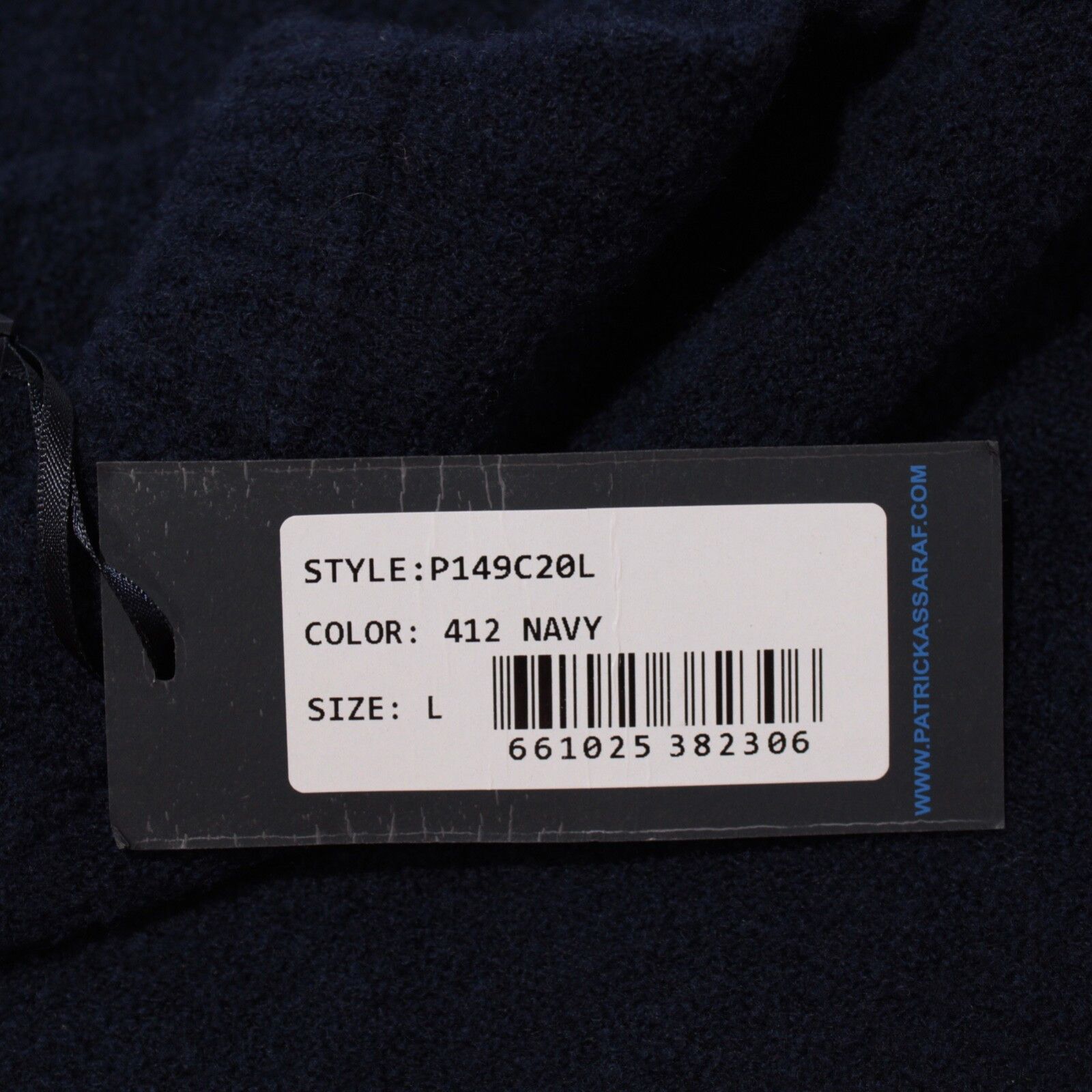 PATRICK ASSARAF Patrick Assaraf Sweater Size US L in Blue Size US L / EU 52-54 / 3 - 3 Thumbnail